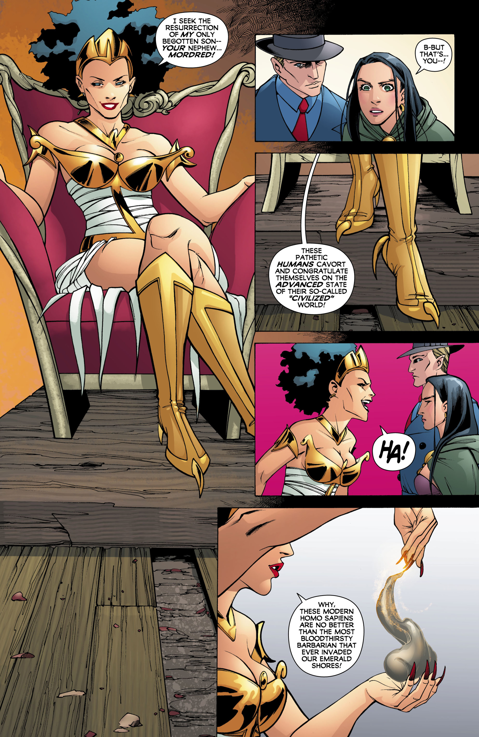 Read online Madame Xanadu comic -  Issue #22 - 18