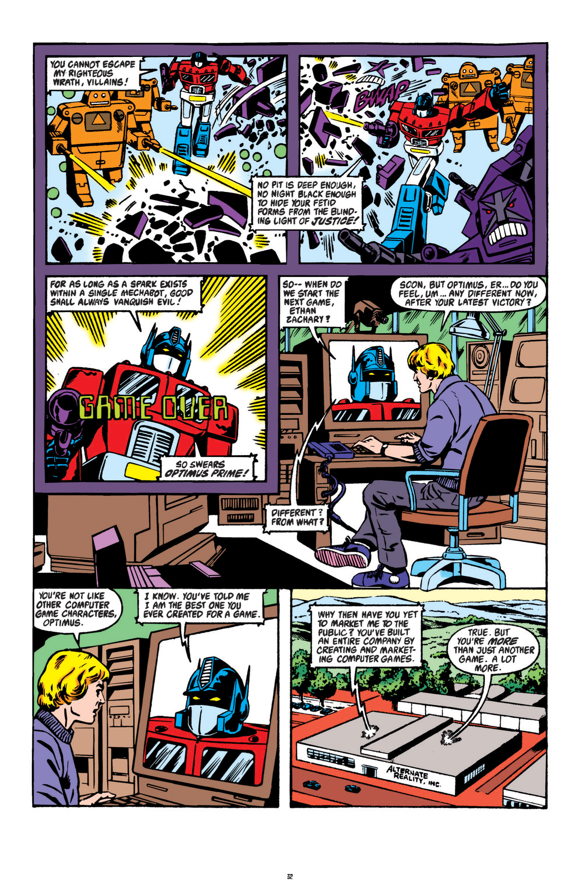 Read online The Transformers Classics comic -  Issue # TPB 4 - 33