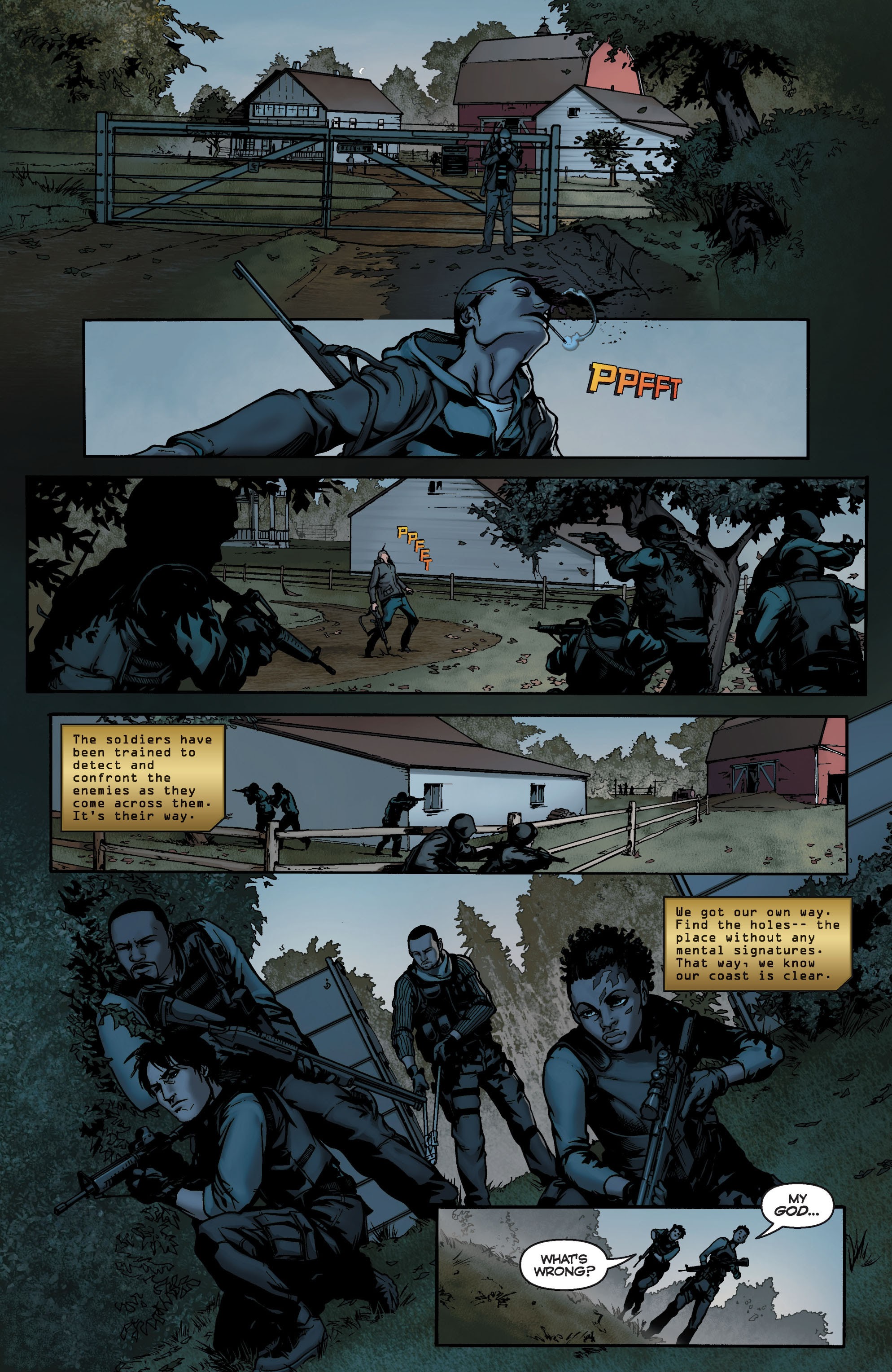 Read online Mindfield comic -  Issue #5 - 18