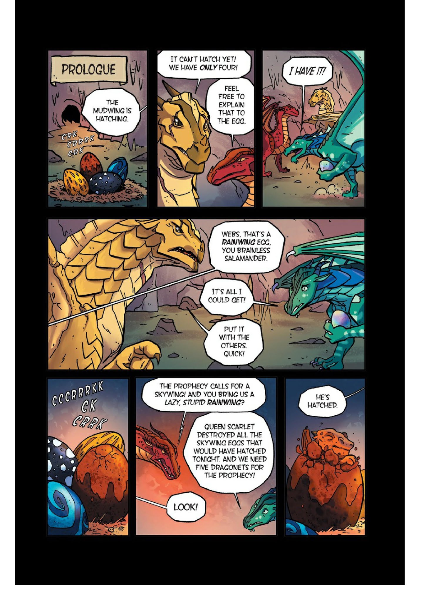 Read online Wings of Fire comic -  Issue # TPB 1 (Part 1) - 12