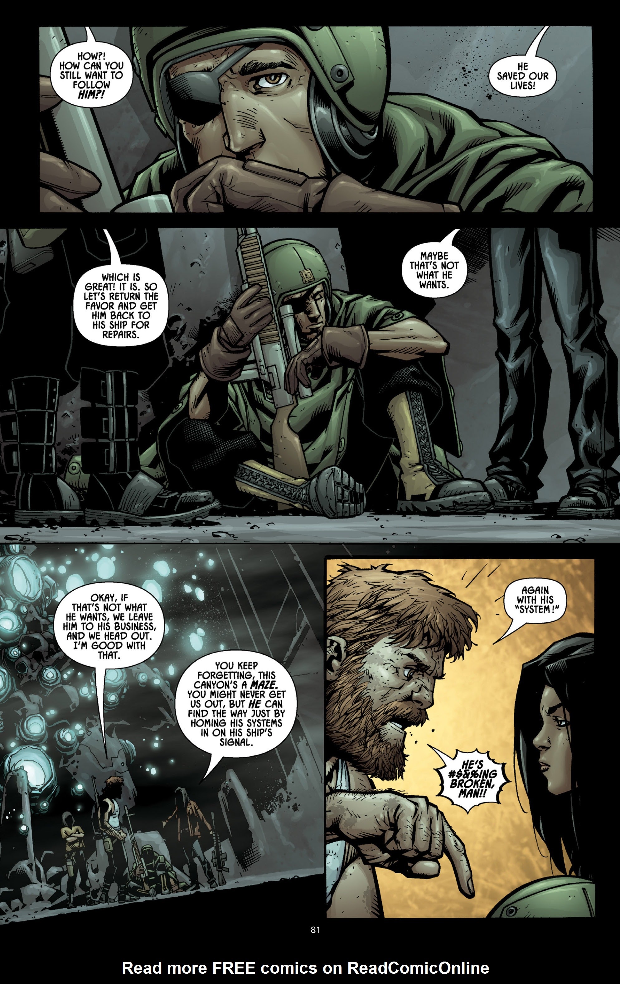 Read online Aliens: More Than Human comic -  Issue # TPB - 79