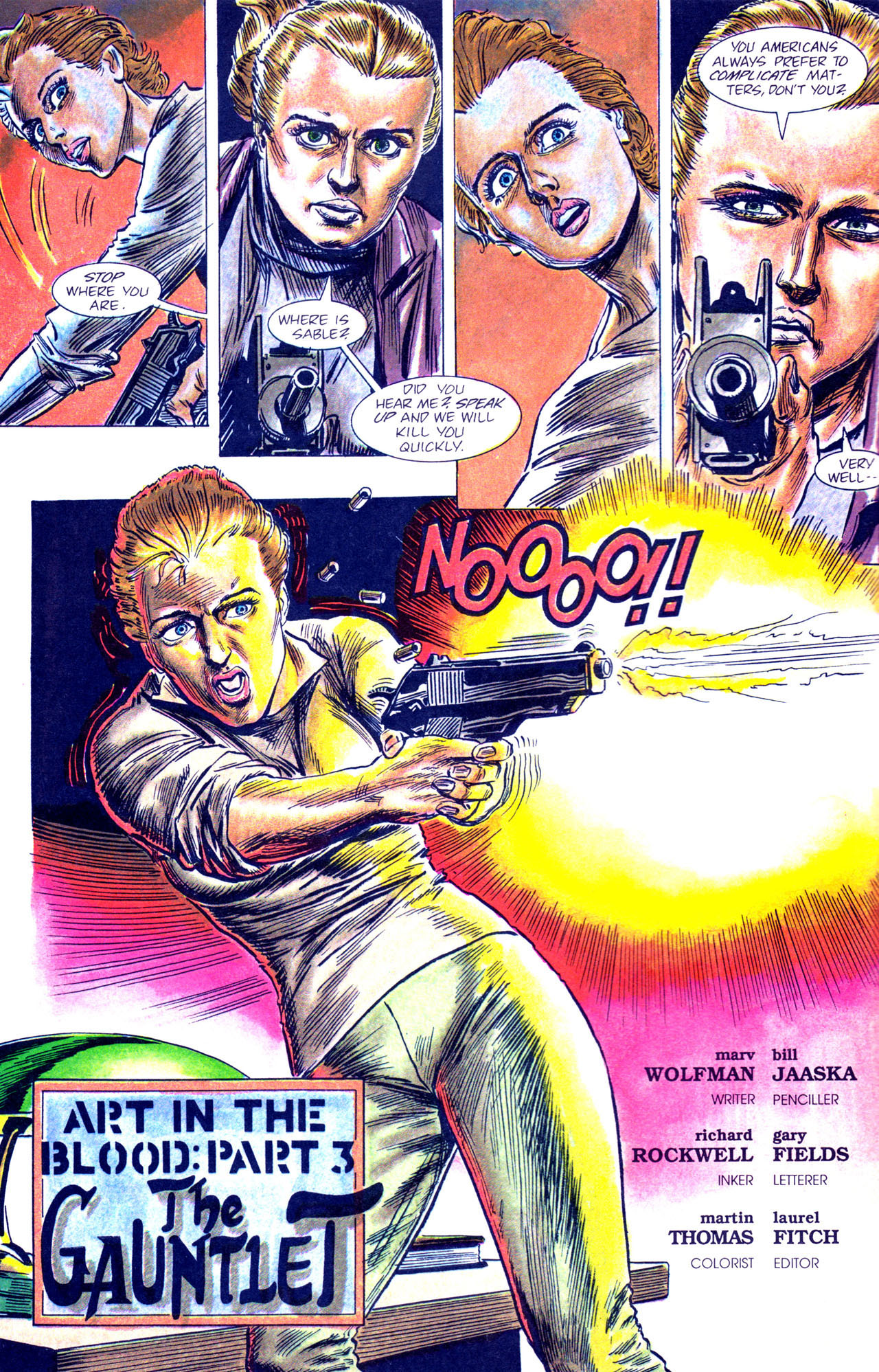 Read online Sable comic -  Issue #17 - 7
