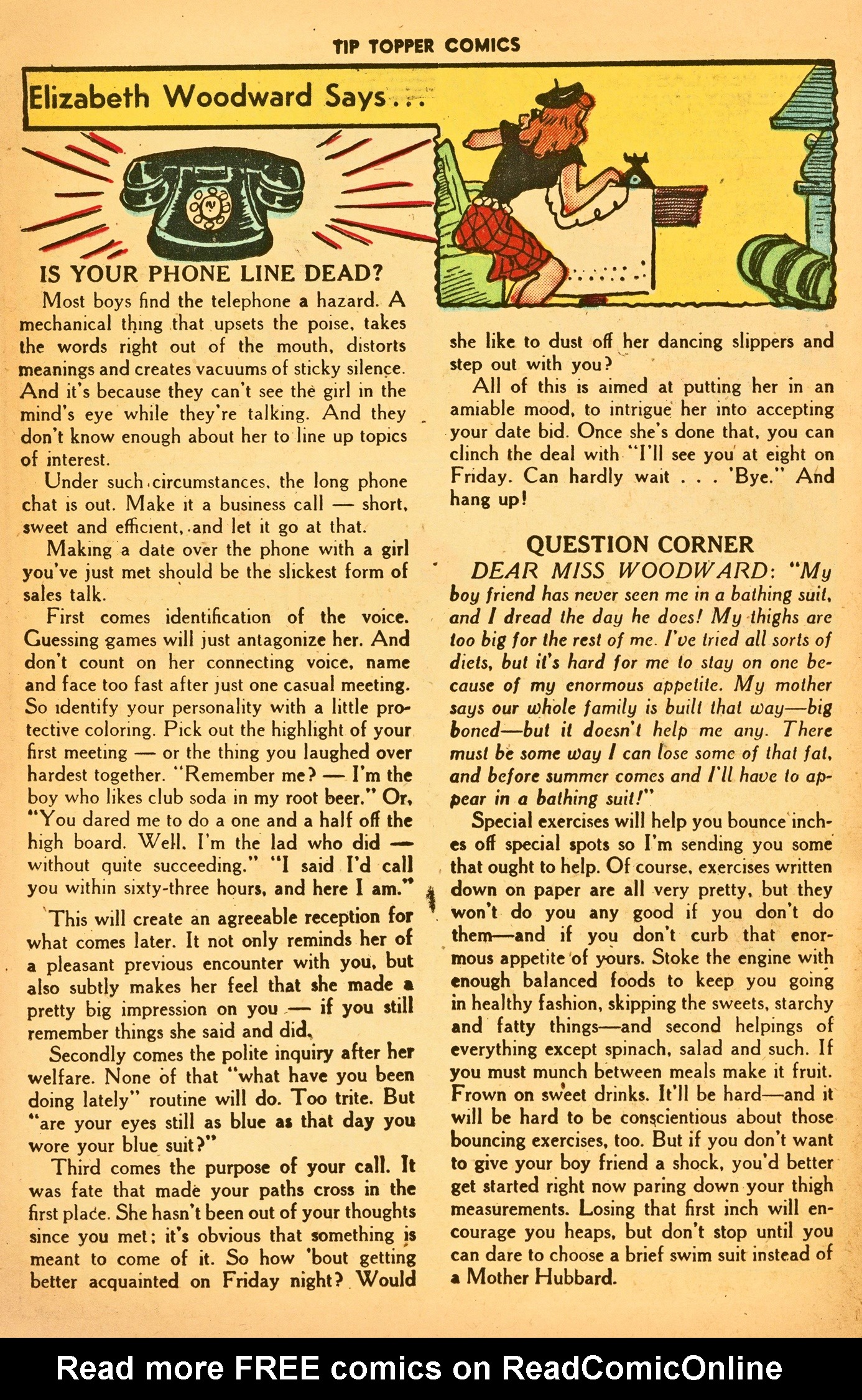 Read online Tip Topper Comics comic -  Issue #18 - 24