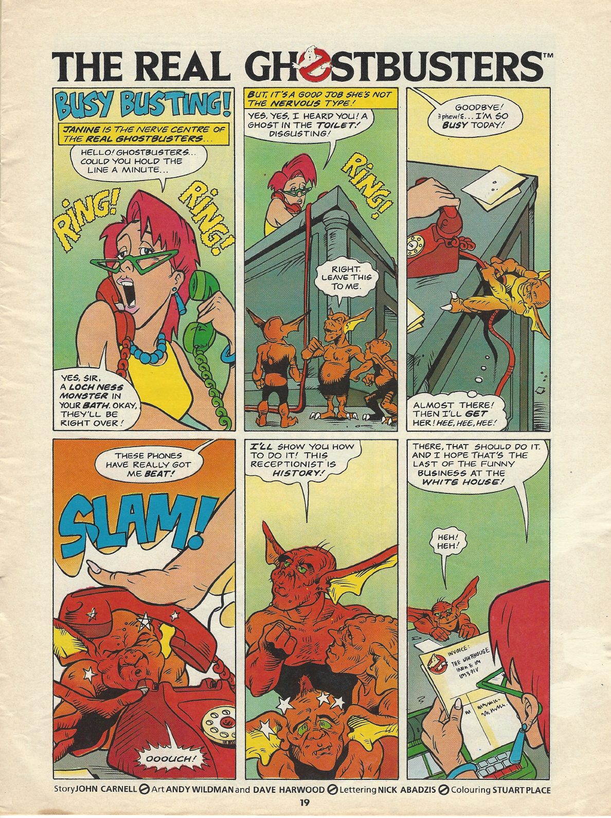Read online The Real Ghostbusters comic -  Issue #44 - 19