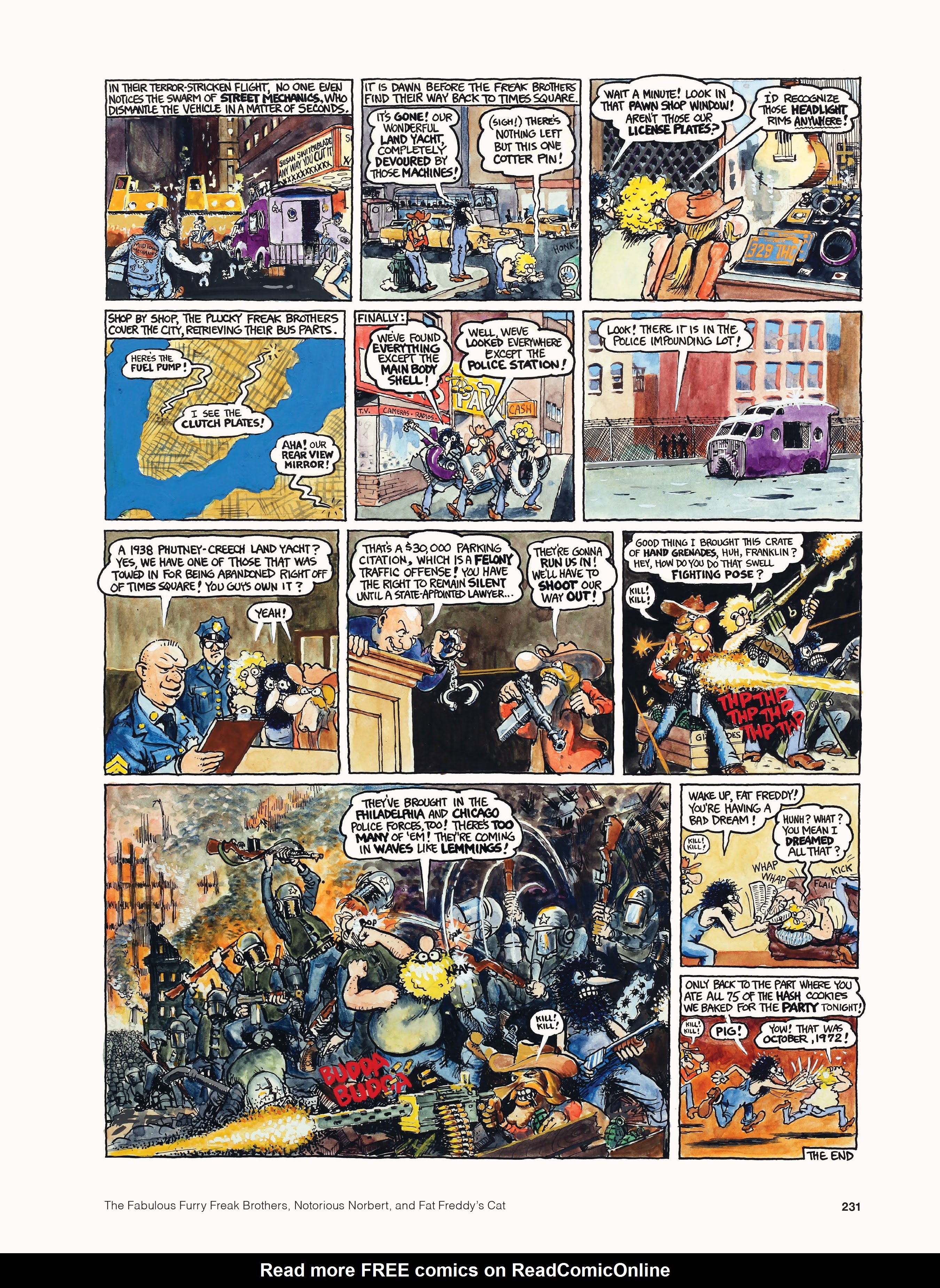 Read online Dave Sheridan: Life with Dealer McDope, the Leather Nun, and the Fabulous Furry Freak Brothers comic -  Issue # TPB (Part 3) - 43