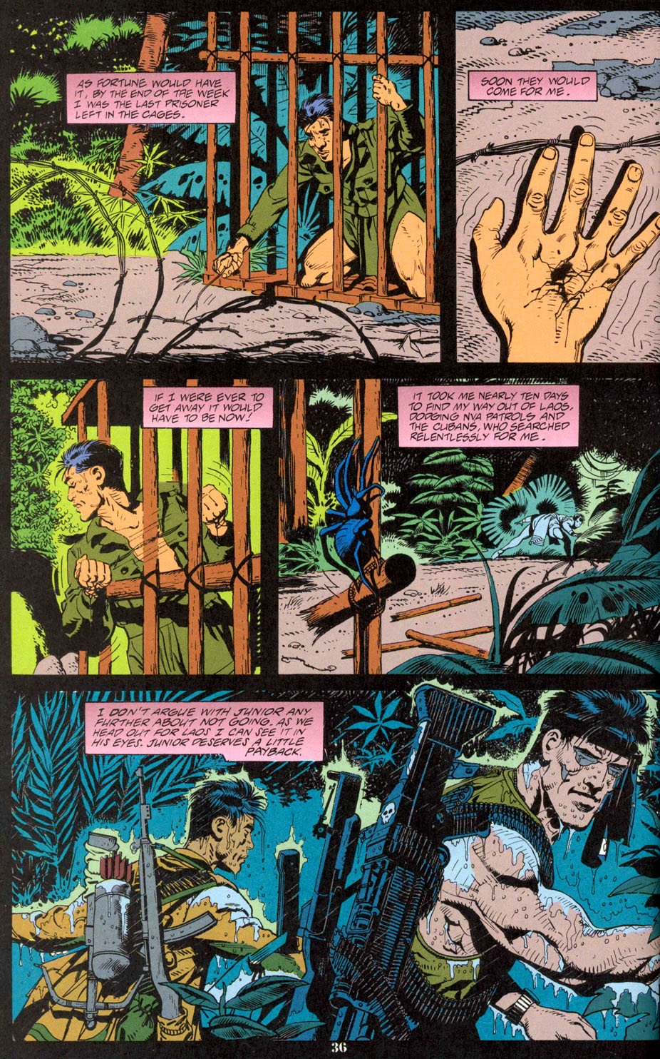 Read online Punisher Invades the 'Nam: Final Invasion comic -  Issue # TPB - 37