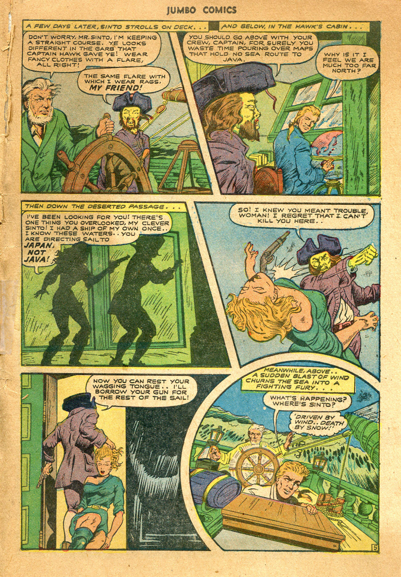 Read online Jumbo Comics comic -  Issue #70 - 47