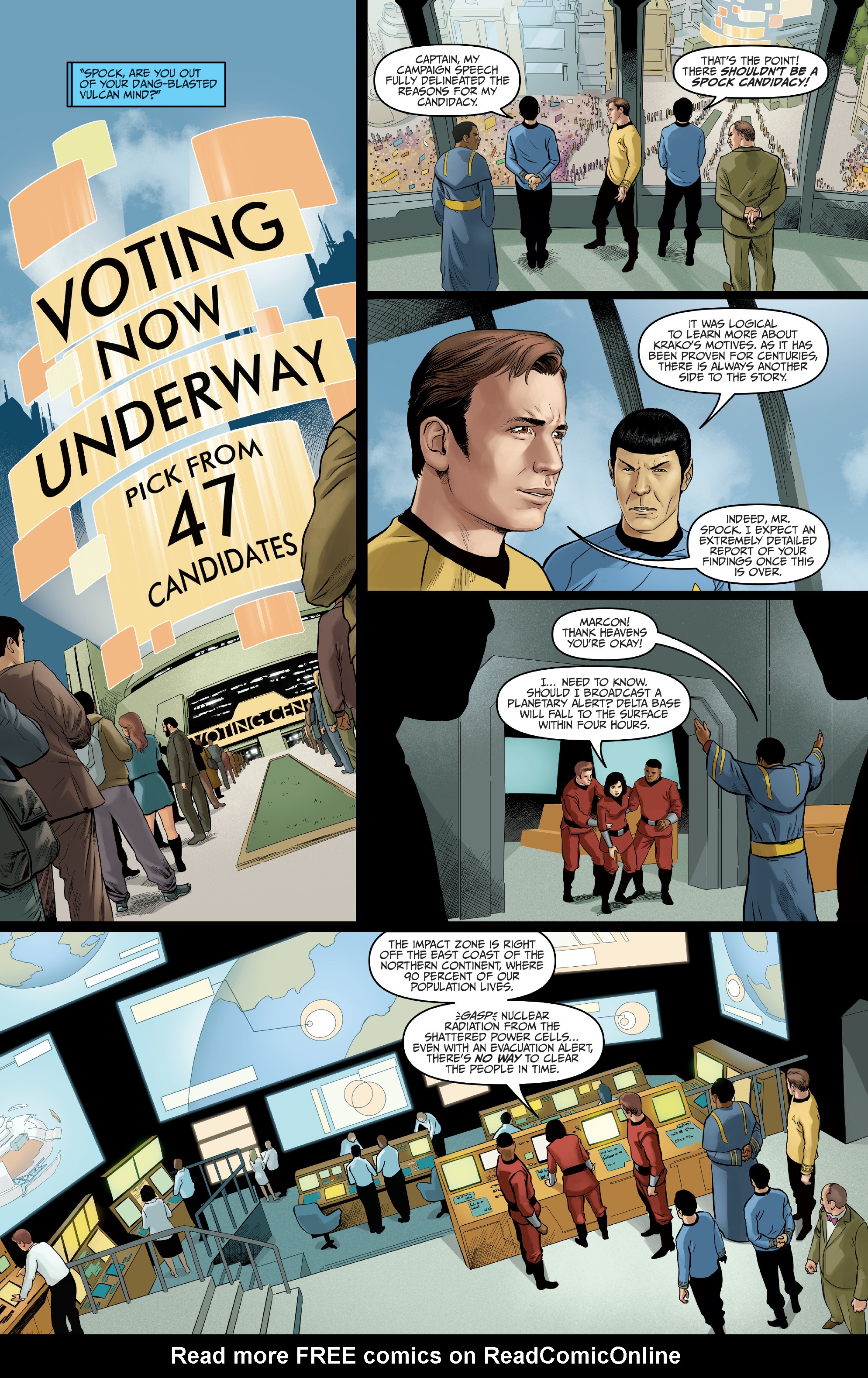 Read online Star Trek: Year Five comic -  Issue #4 - 8