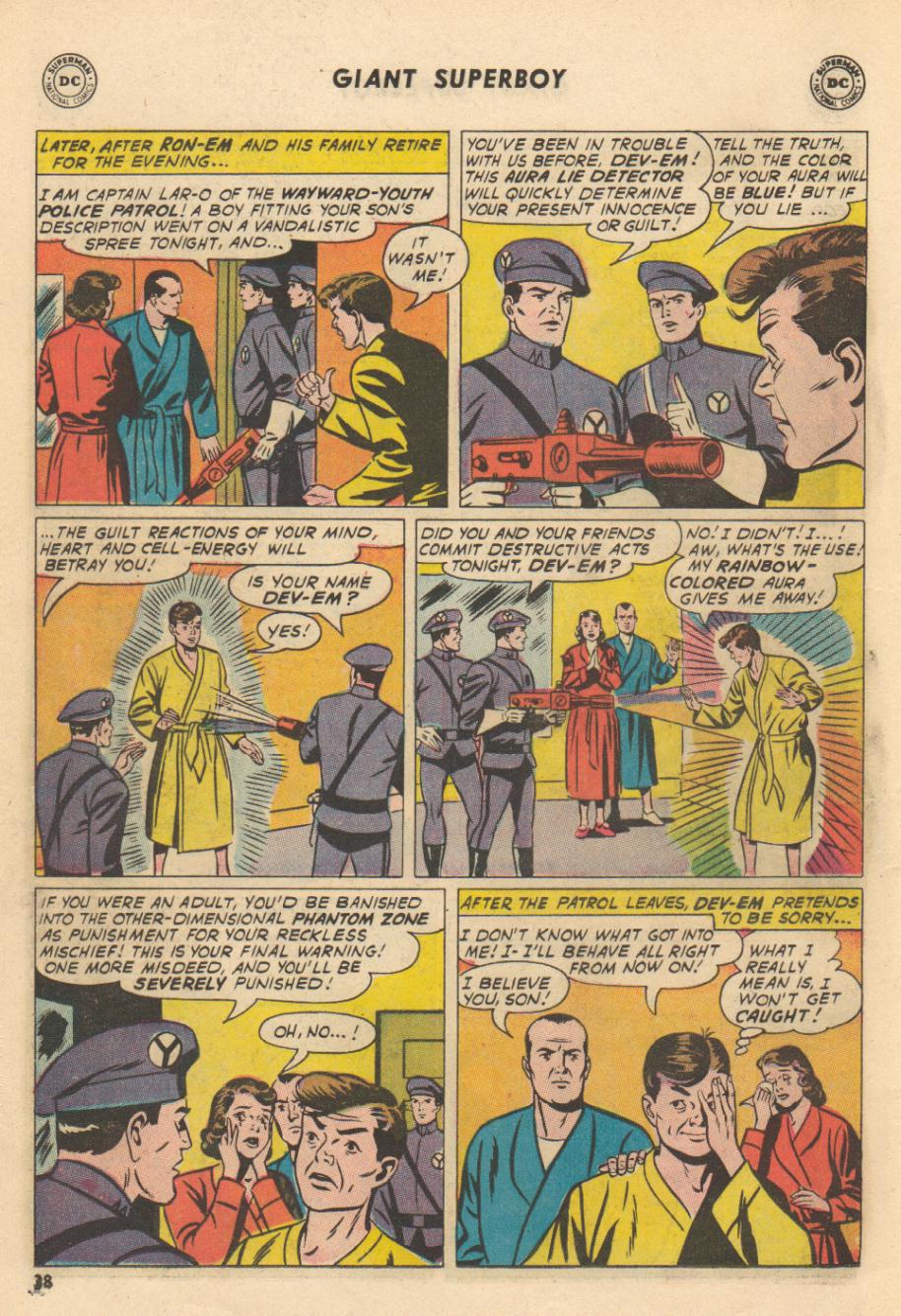 Read online Superboy (1949) comic -  Issue #138 - 37