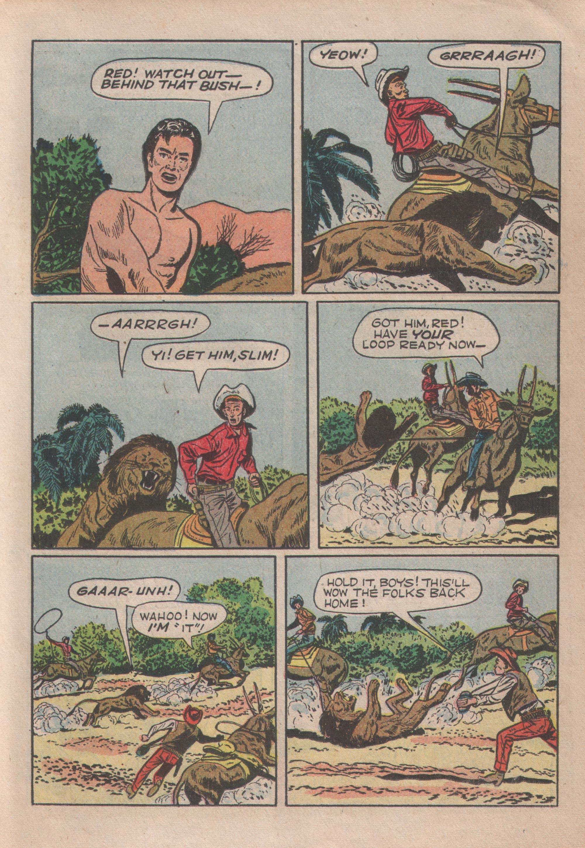 Read online Tarzan (1948) comic -  Issue #33 - 11