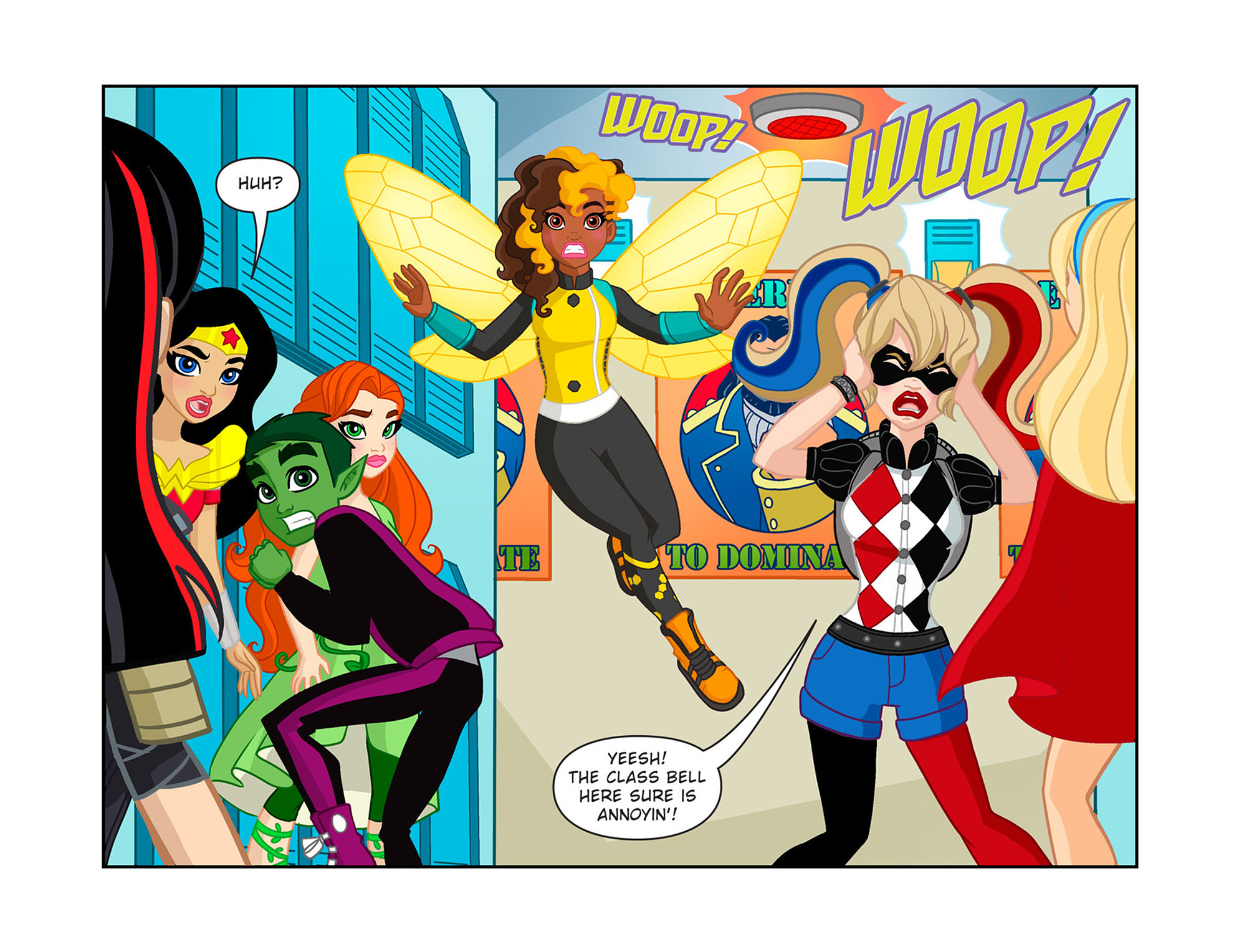 Read online DC Super Hero Girls: Past Times at Super Hero High comic -  Issue #5 - 10