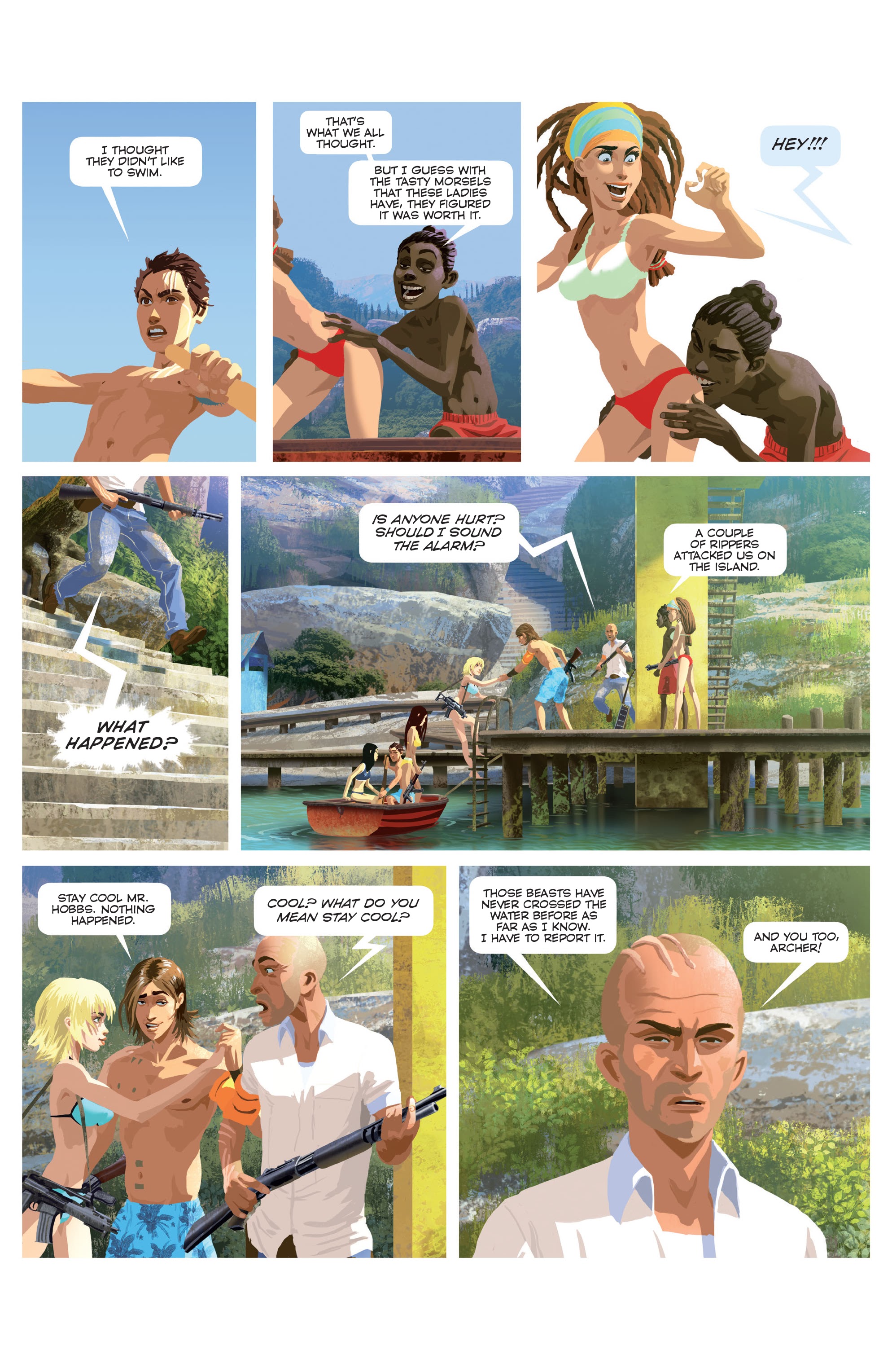 Read online Gung-Ho: Sexy Beast comic -  Issue #1 - 12