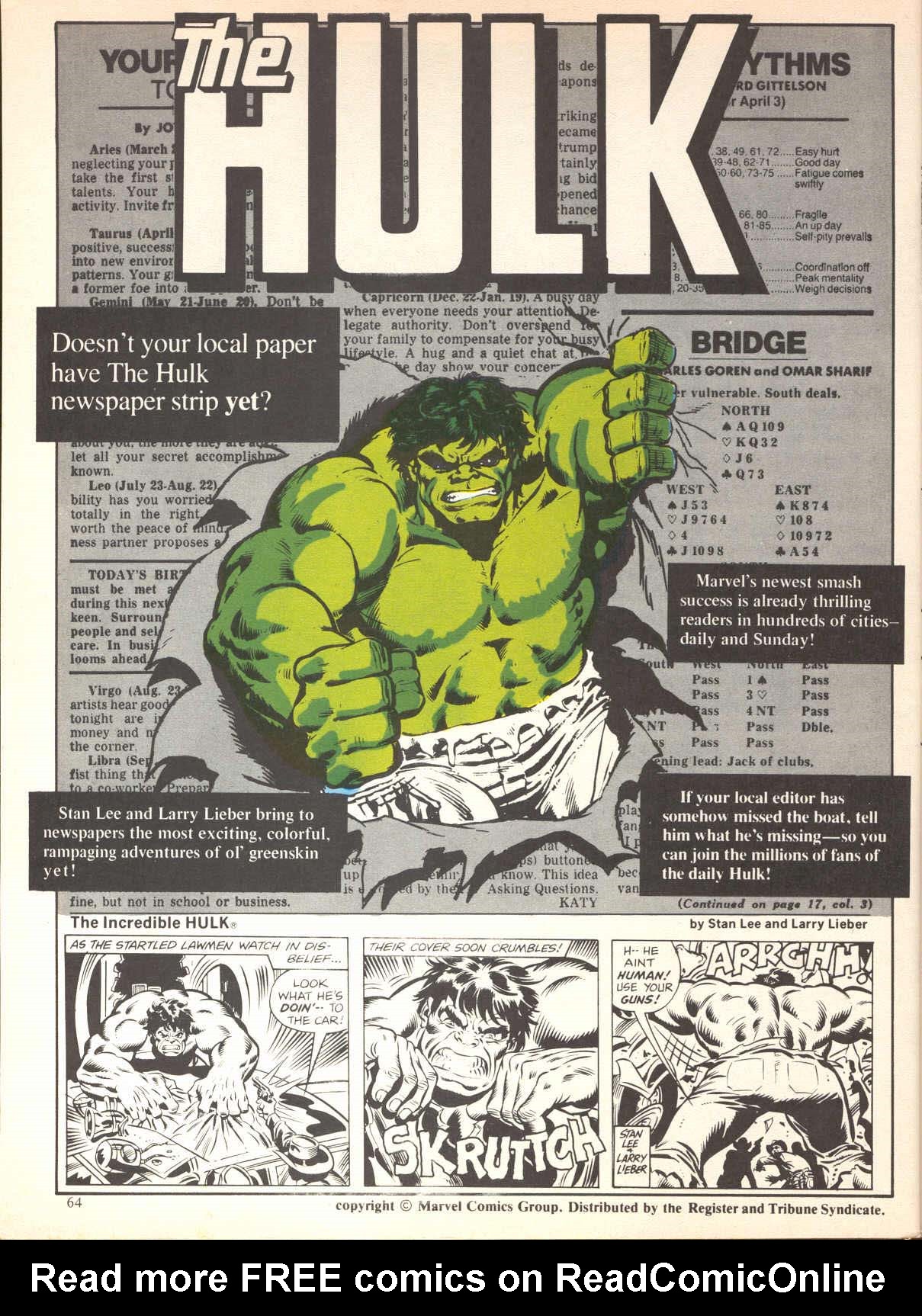 Read online Hulk (1978) comic -  Issue #18 - 65