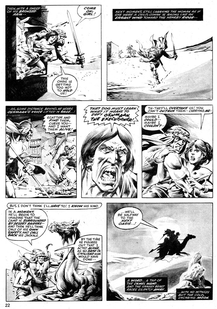 Read online The Savage Sword Of Conan comic -  Issue #37 - 22