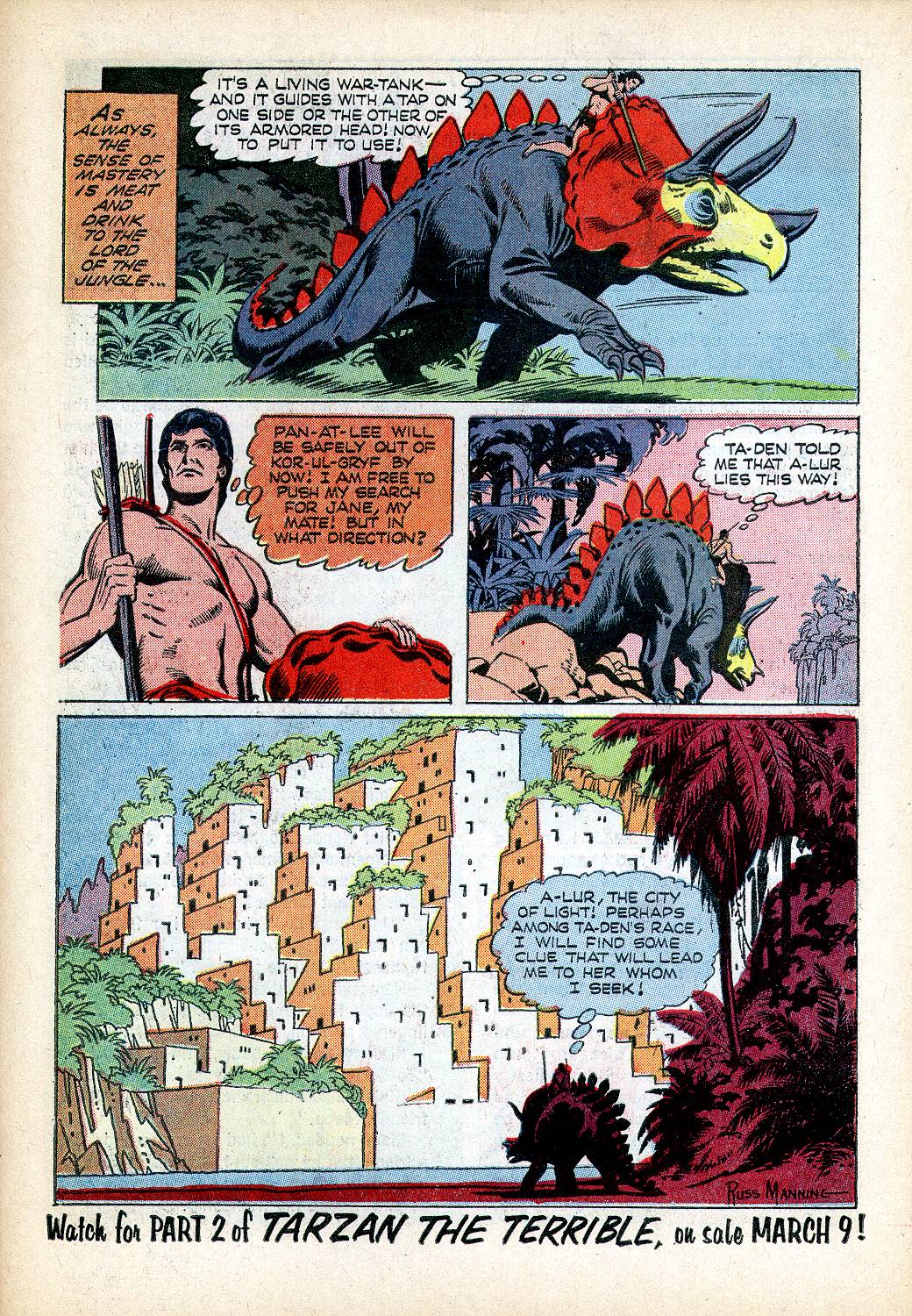 Read online Tarzan (1962) comic -  Issue #166 - 27