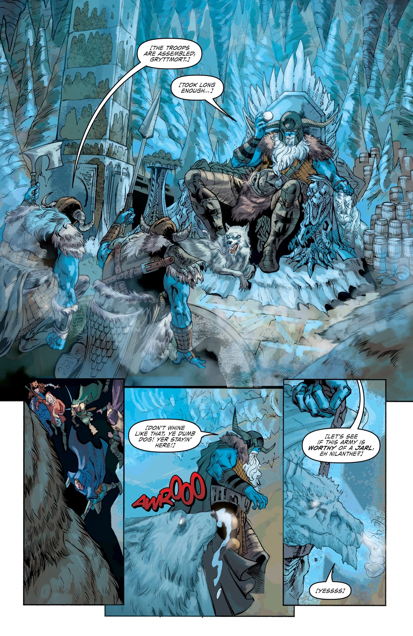 Read online Dungeons & Dragons: Frost Giant's Fury comic -  Issue #4 - 17