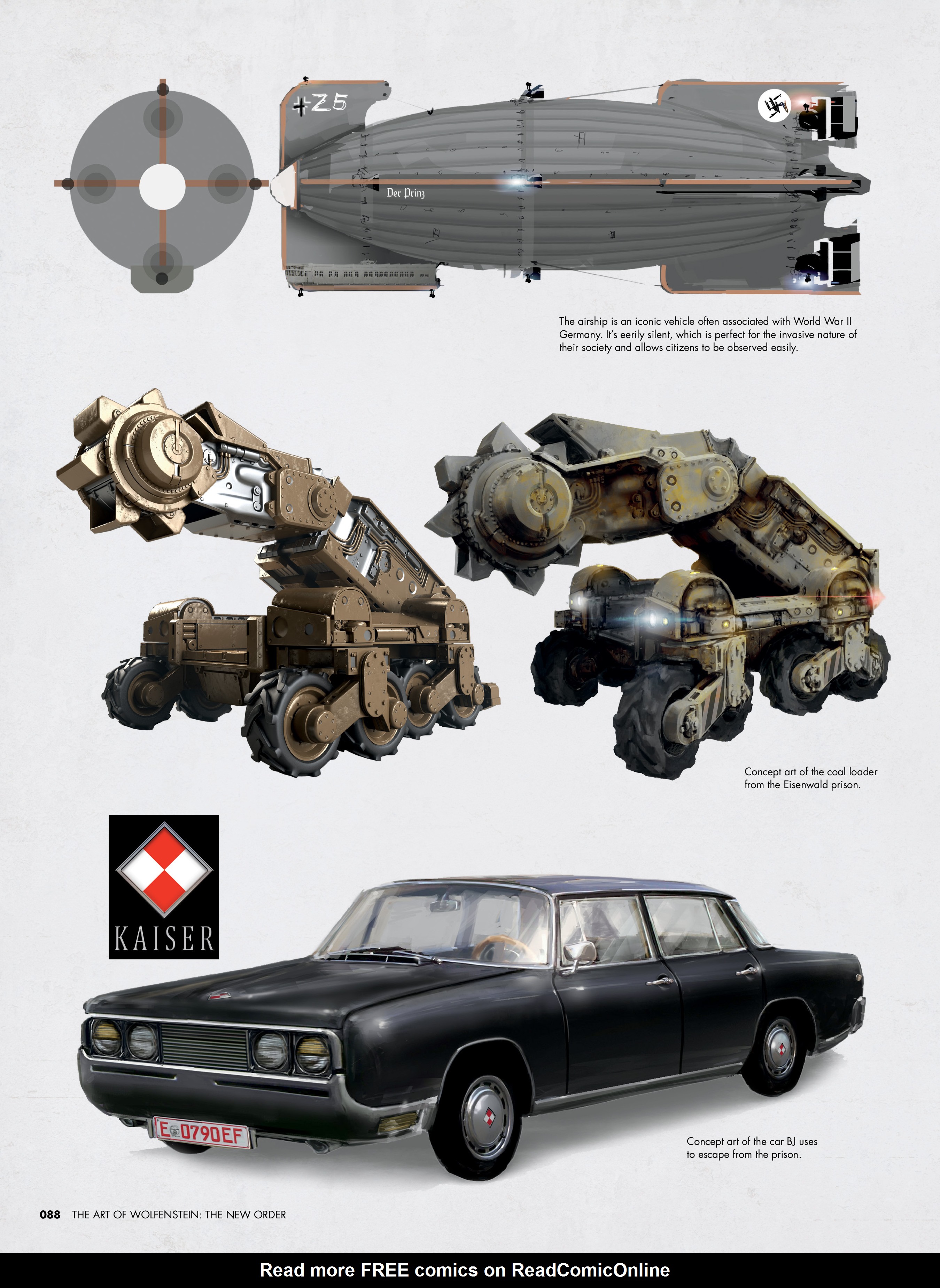 Read online The Art of Wolfenstein: The New Order comic -  Issue # TPB (Part 1) - 83