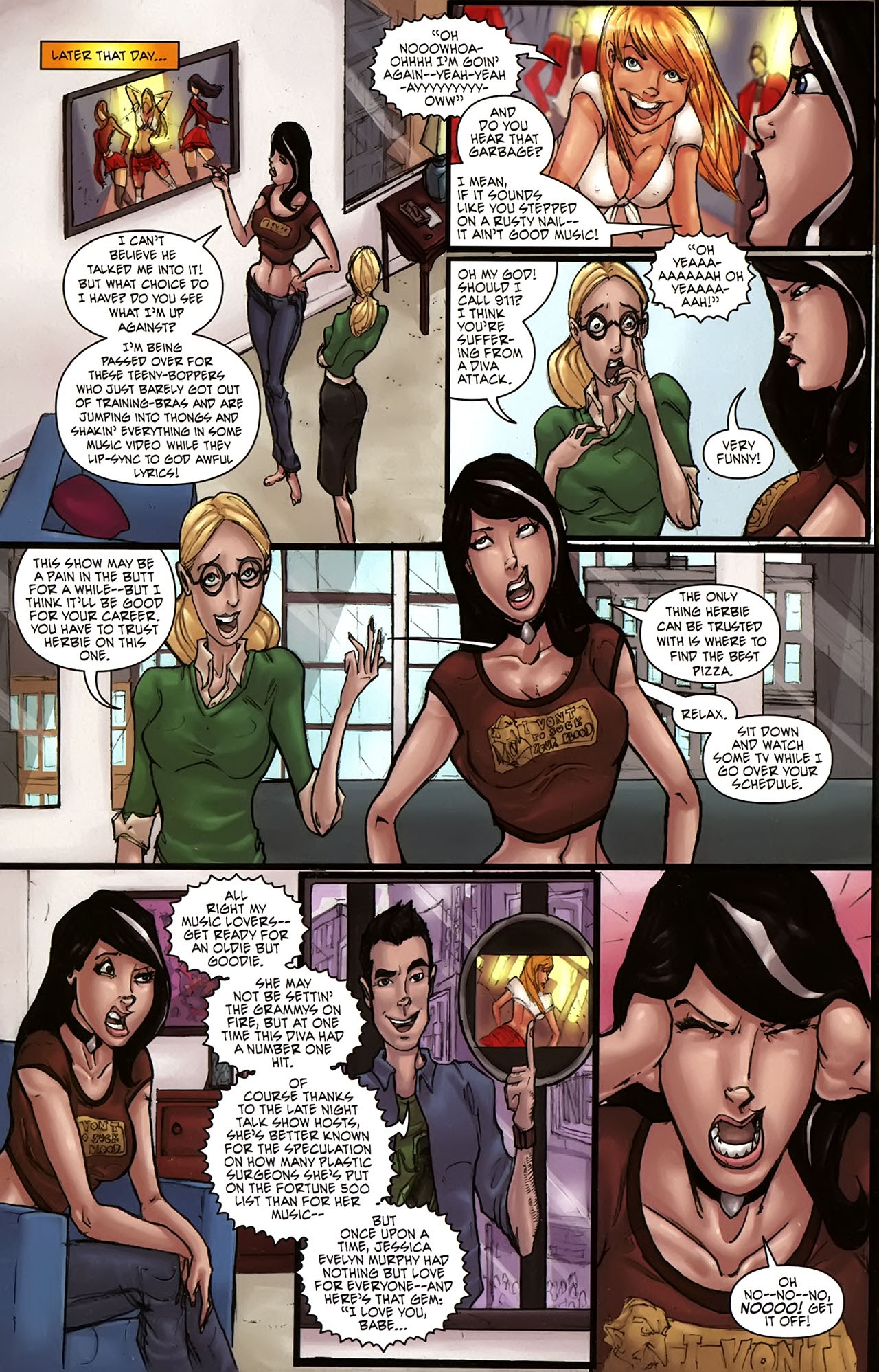 Read online Eve: Vampire Diva comic -  Issue #1 - 12