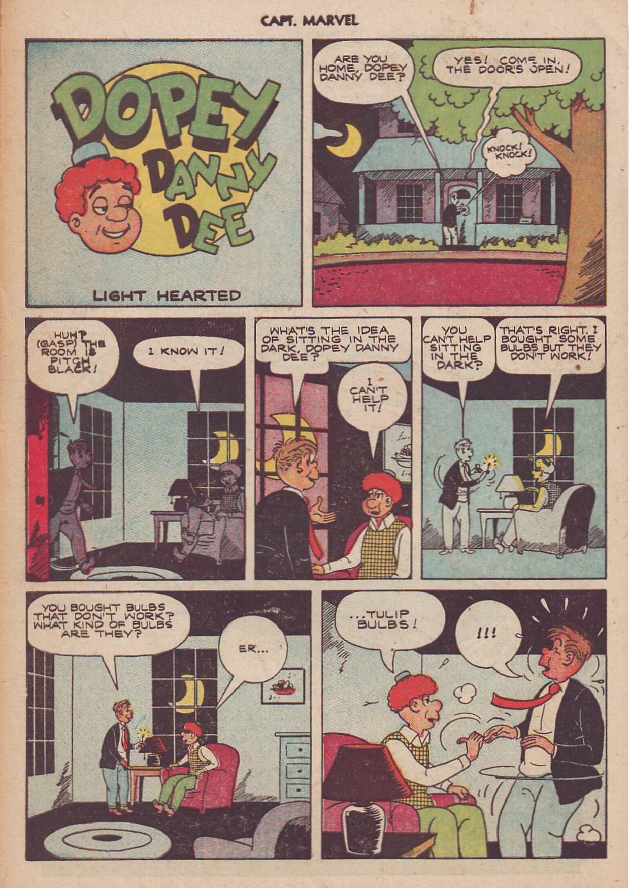 Read online Captain Marvel Adventures comic -  Issue #107 - 34