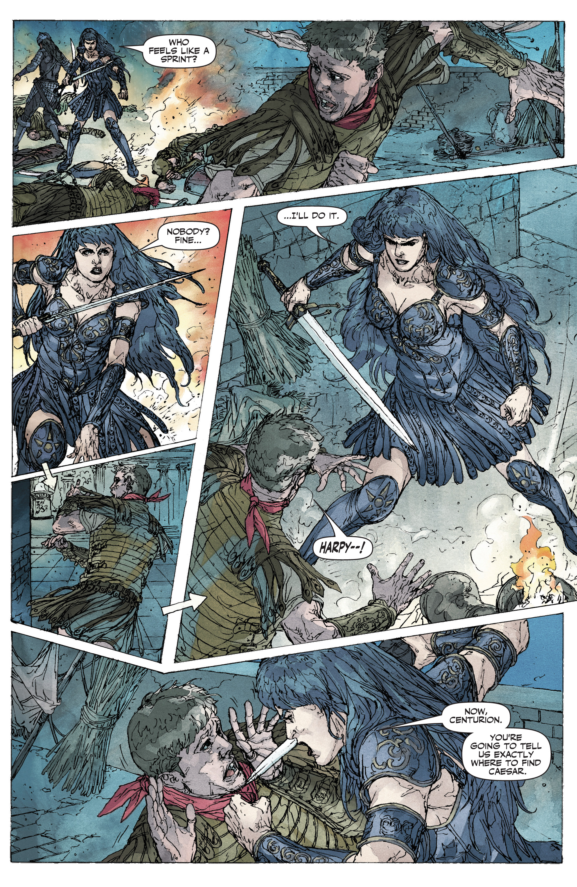 Read online Xena: Warrior Princess (2016) comic -  Issue #5 - 16