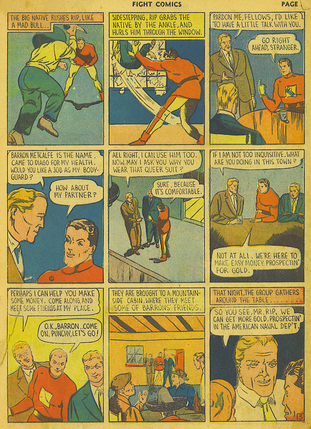 Read online Fight Comics comic -  Issue #6 - 5