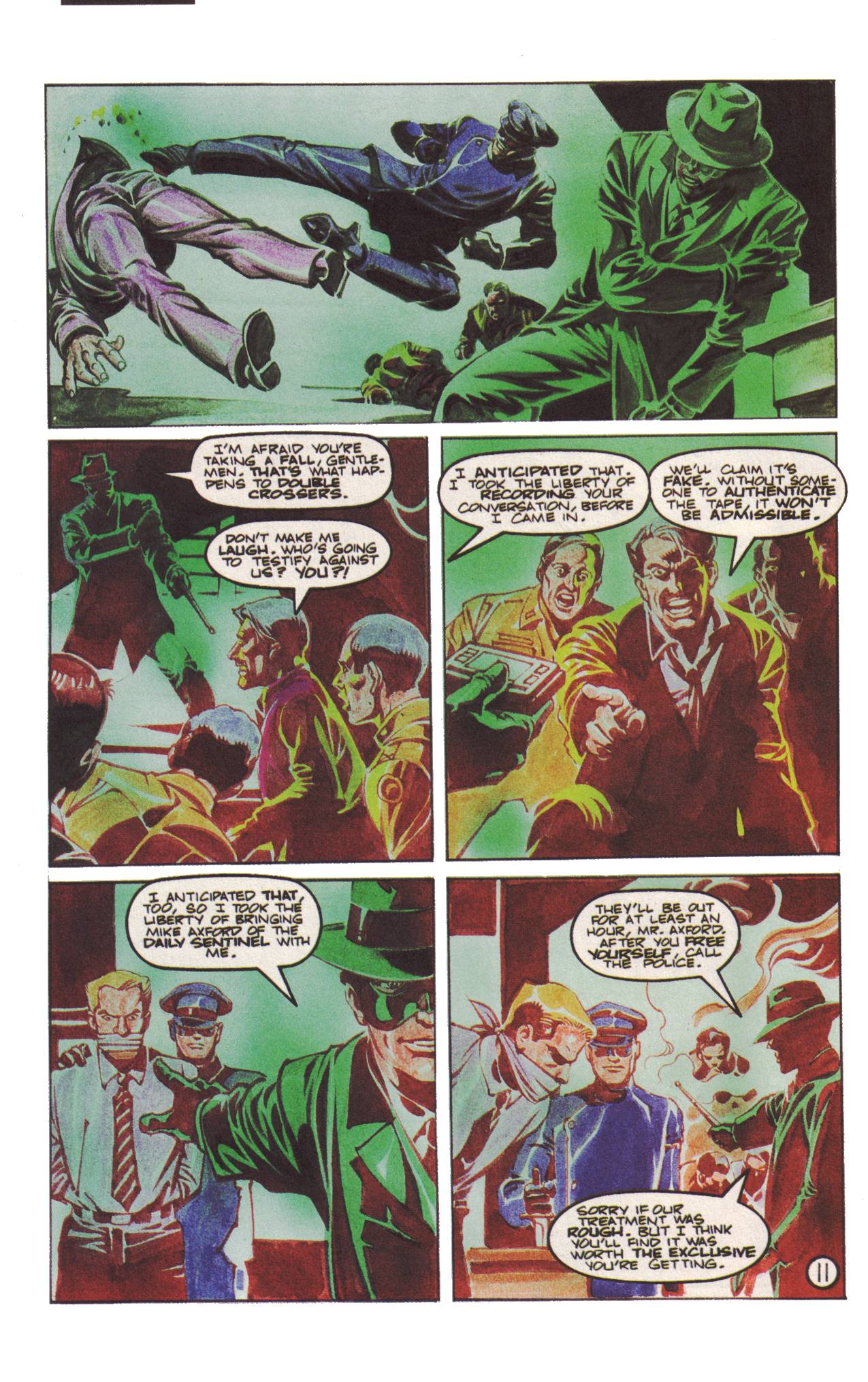 Read online Tales of the Green Hornet (1990) comic -  Issue #1 - 12