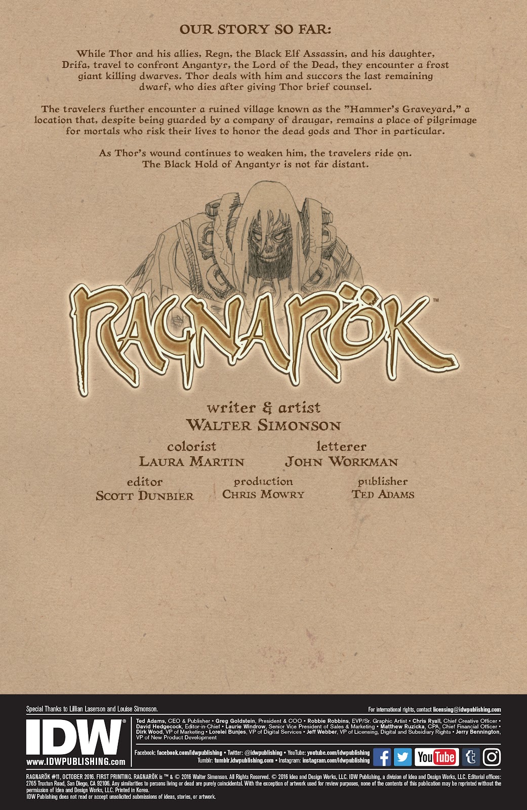 Ragnarok issue 11 - Page 2