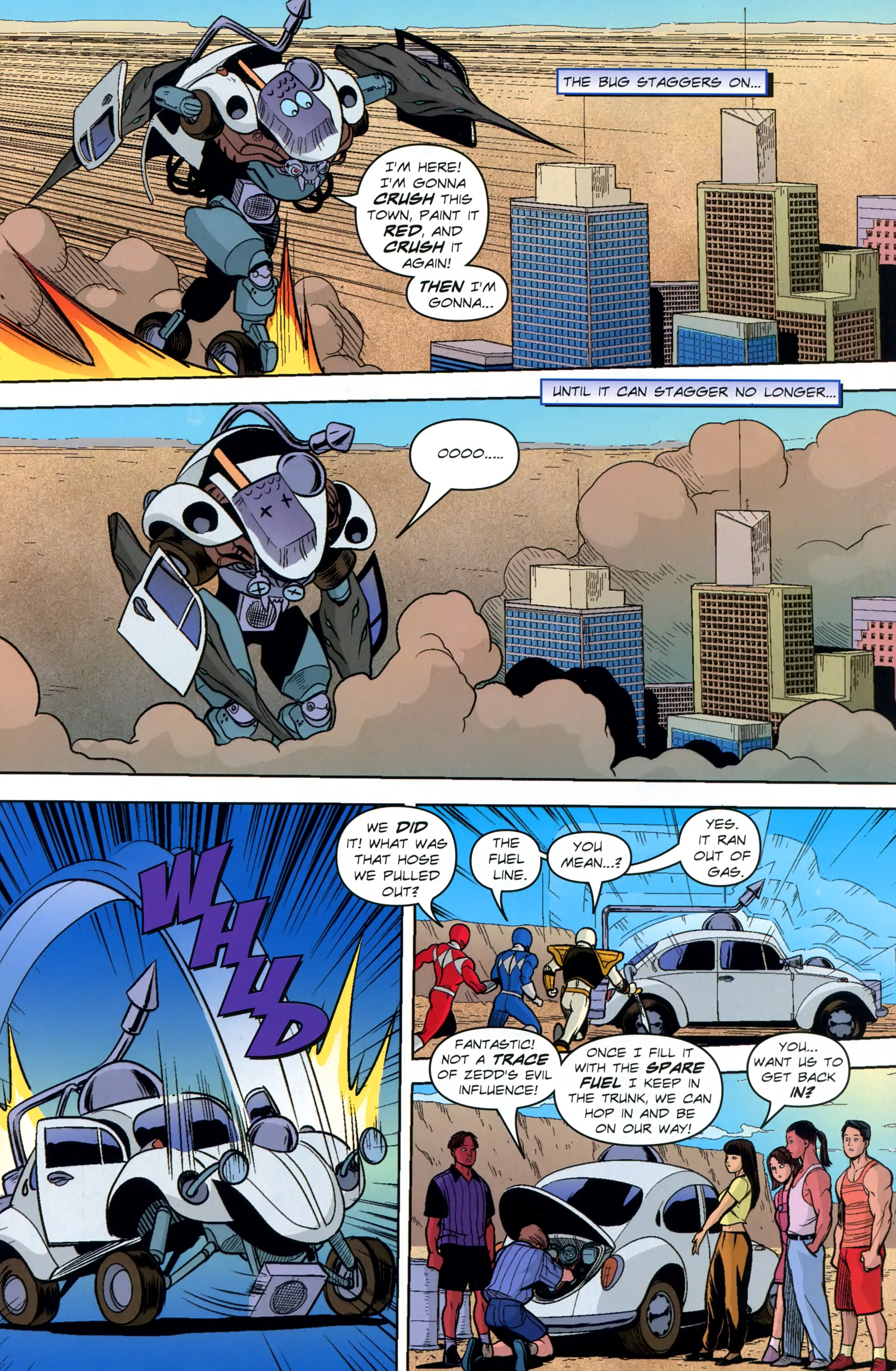 Read online Free Comic Book Day 2014 comic -  Issue # Mighty Morphin Power Rangers - 29