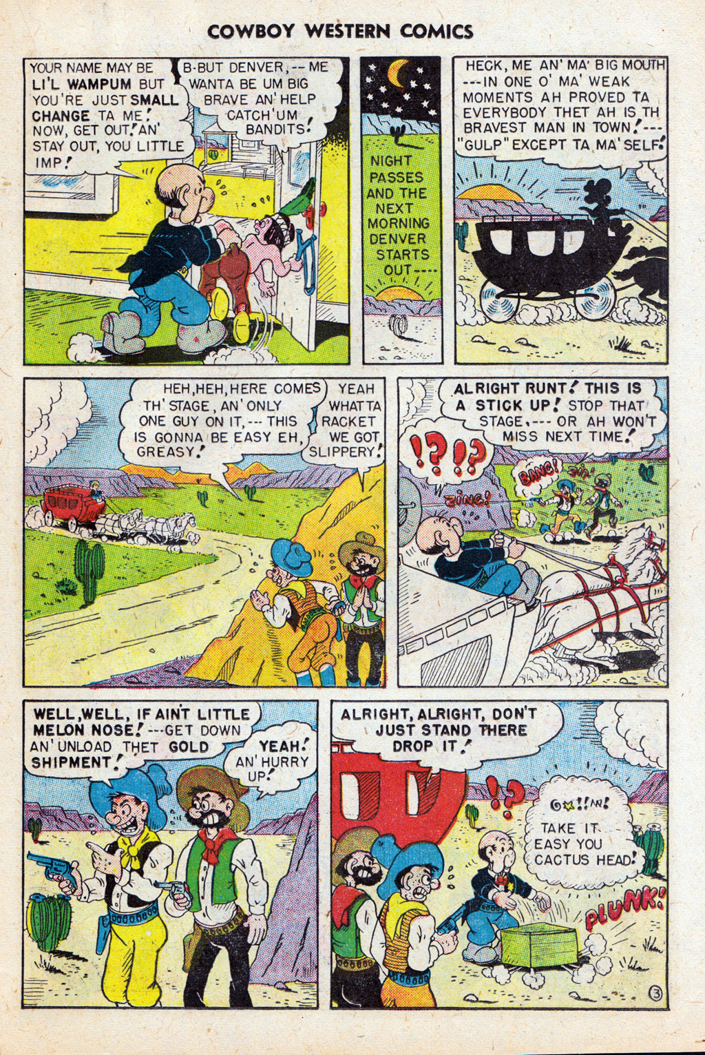 Read online Cowboy Western Comics (1948) comic -  Issue #27 - 23
