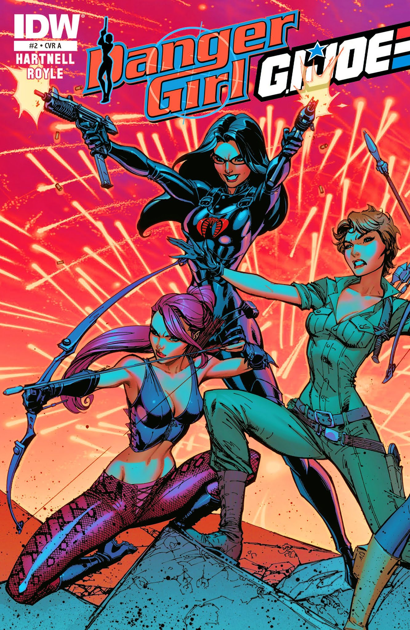 Read online Danger Girl/G.I. Joe comic -  Issue #2 - 1