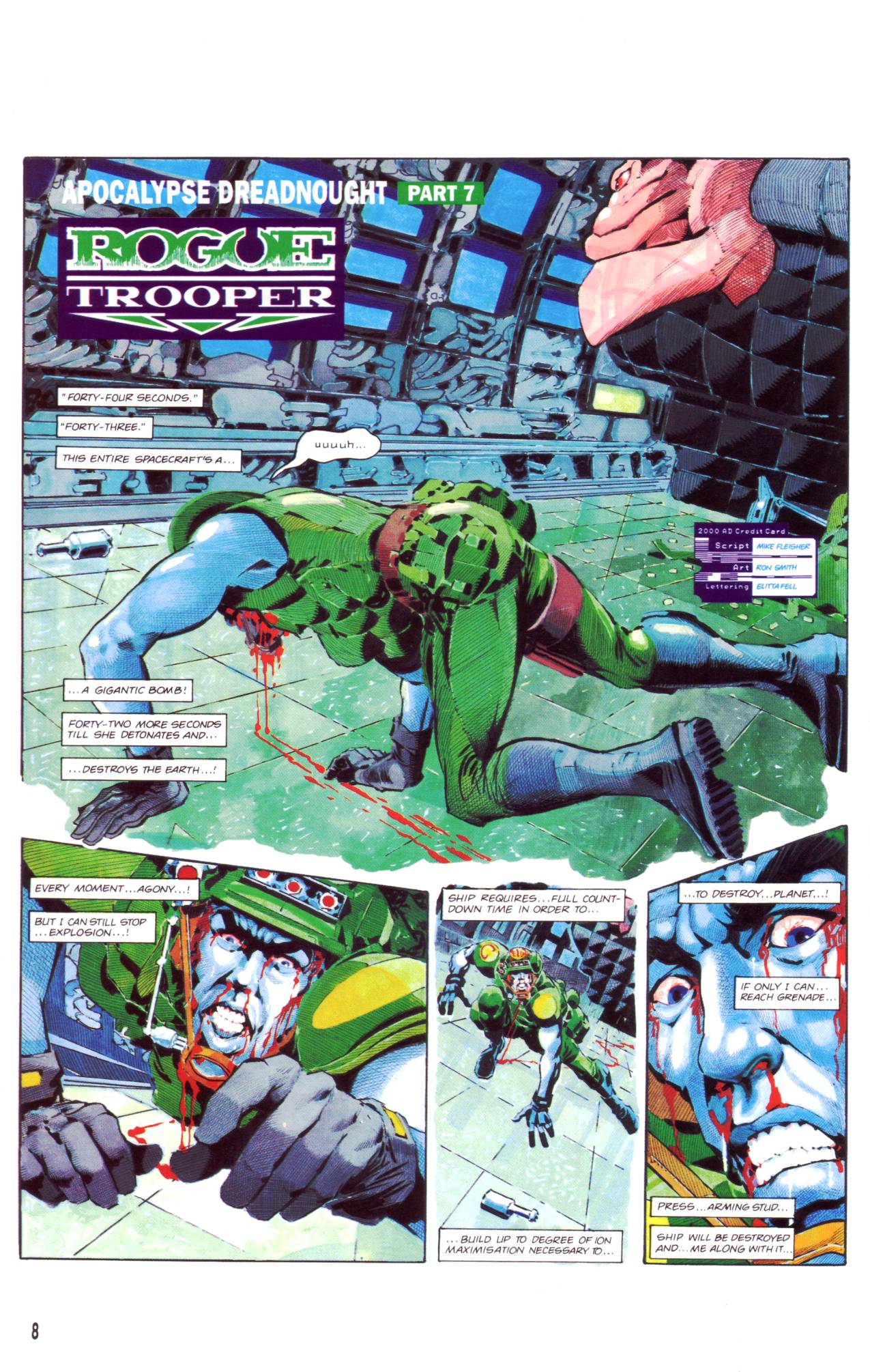 Read online Rogue Trooper:  The Final Warrior comic -  Issue #9 - 9