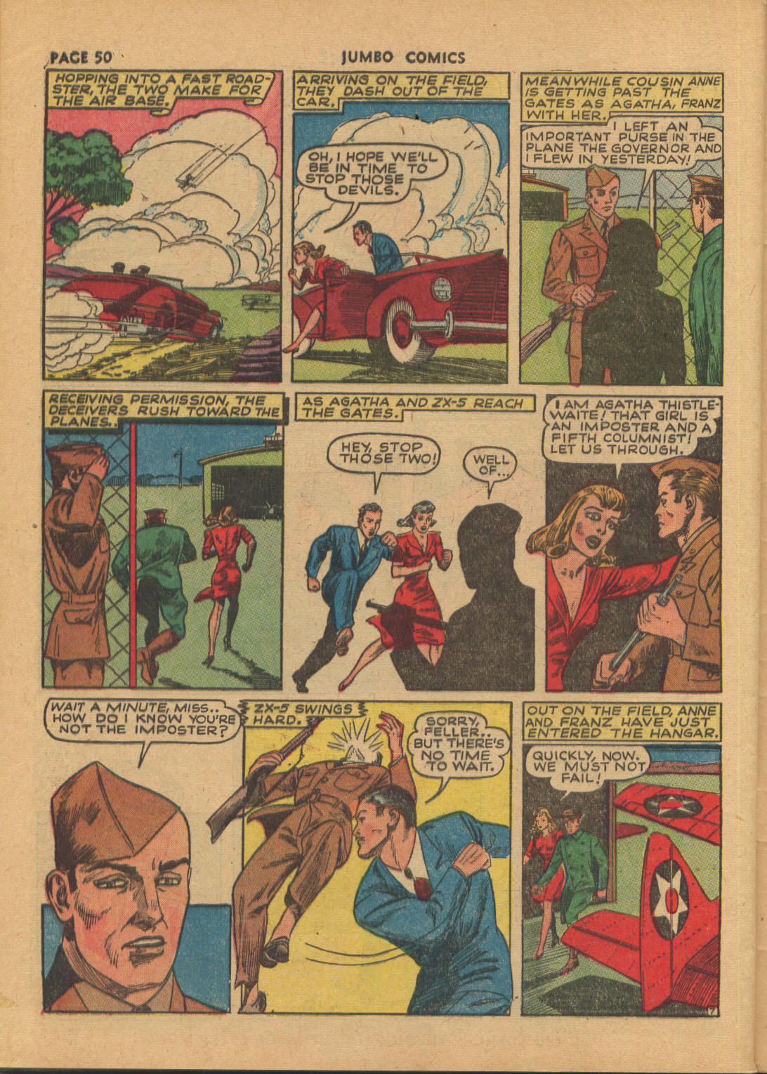 Read online Jumbo Comics comic -  Issue #36 - 52
