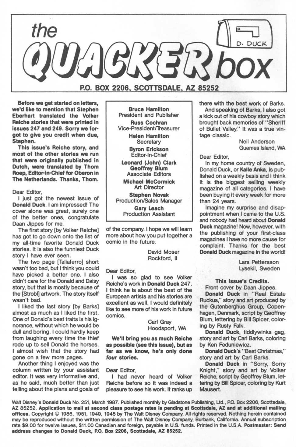 Read online Walt Disney's Donald Duck (1952) comic -  Issue #251 - 2