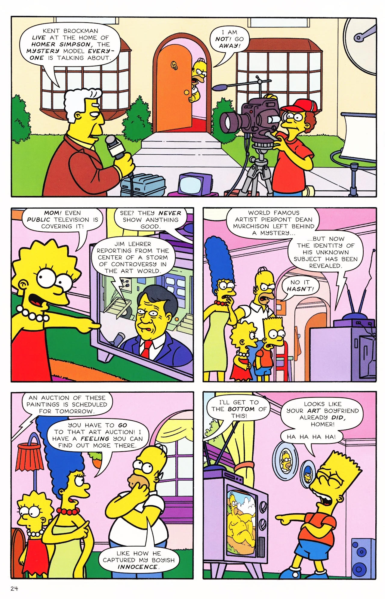 Read online Simpsons Comics comic -  Issue #153 - 19