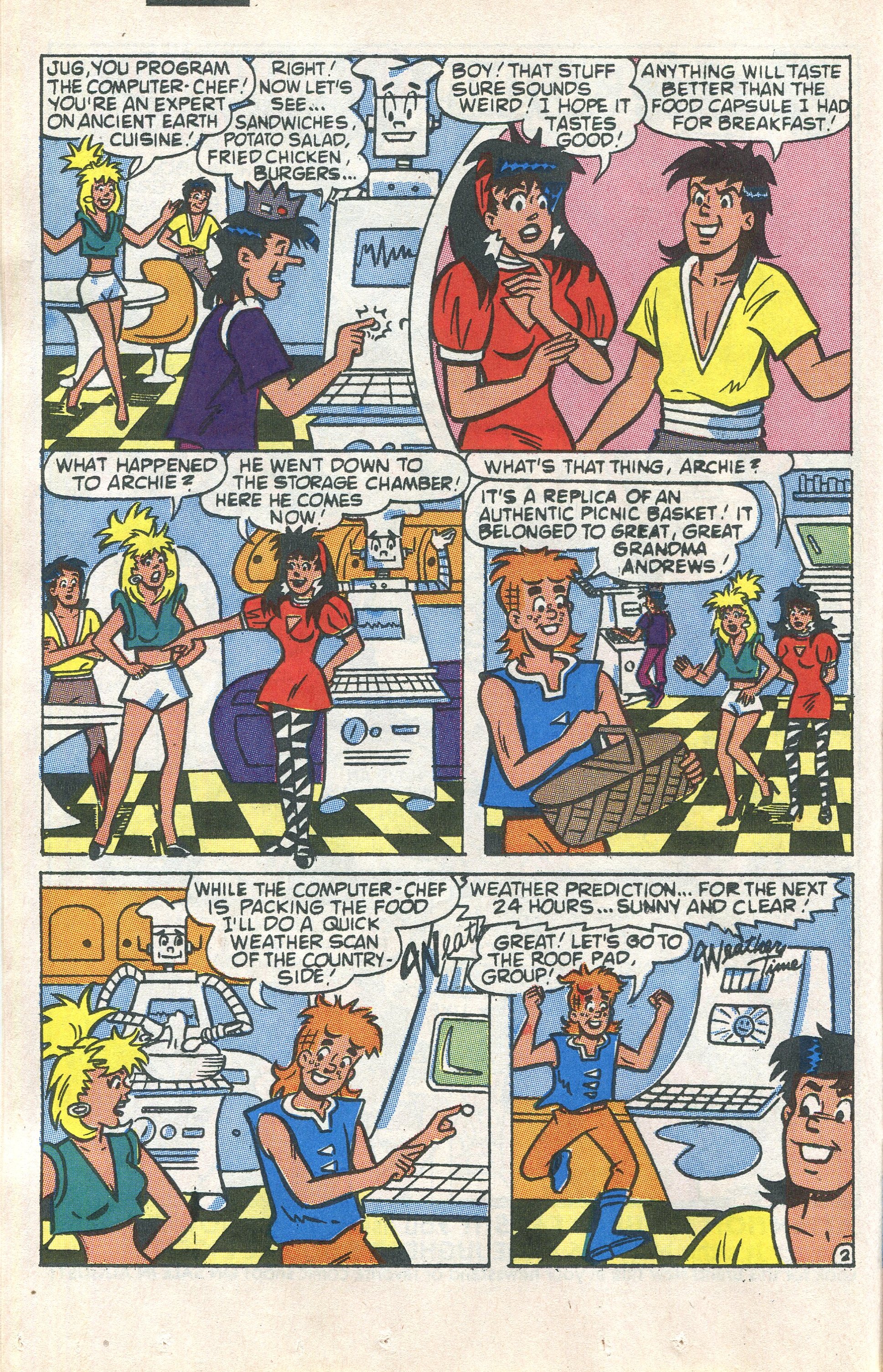 Read online Archie 3000! (1989) comic -  Issue #5 - 14