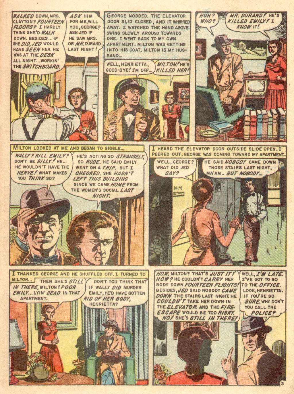 Read online Tales From The Crypt (1950) comic -  Issue #36 - 14