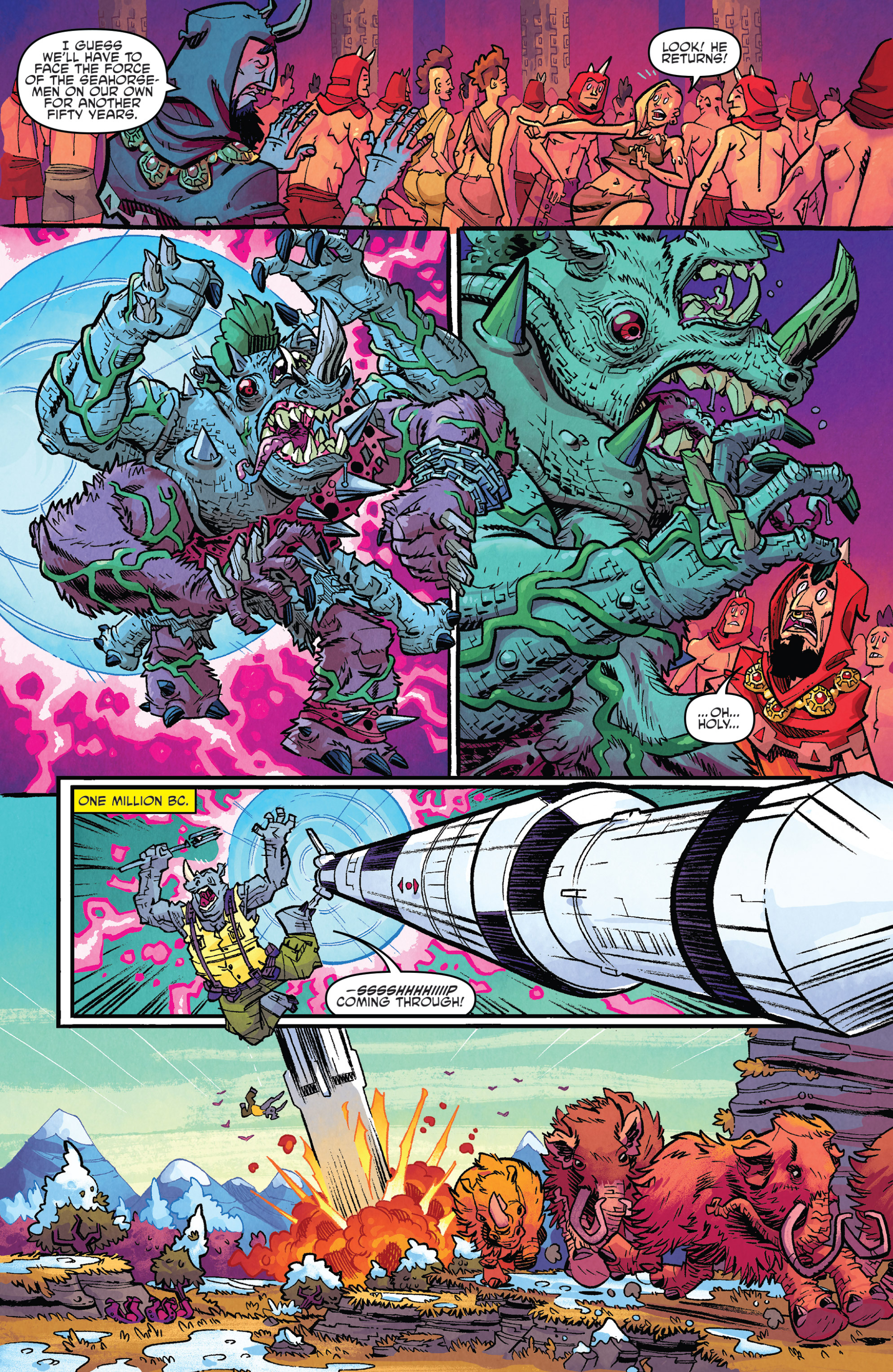 Read online Teenage Mutant Ninja Turtles Bebop & Rocksteady Destroy Everything comic -  Issue #4 - 20