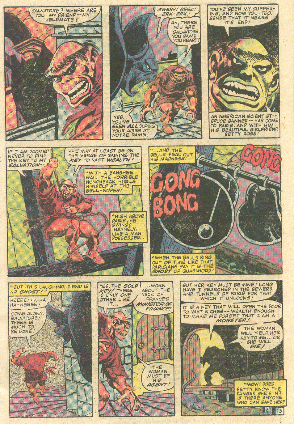 Read online The Incredible Hulk Versus Quasimodo comic -  Issue # Full - 4