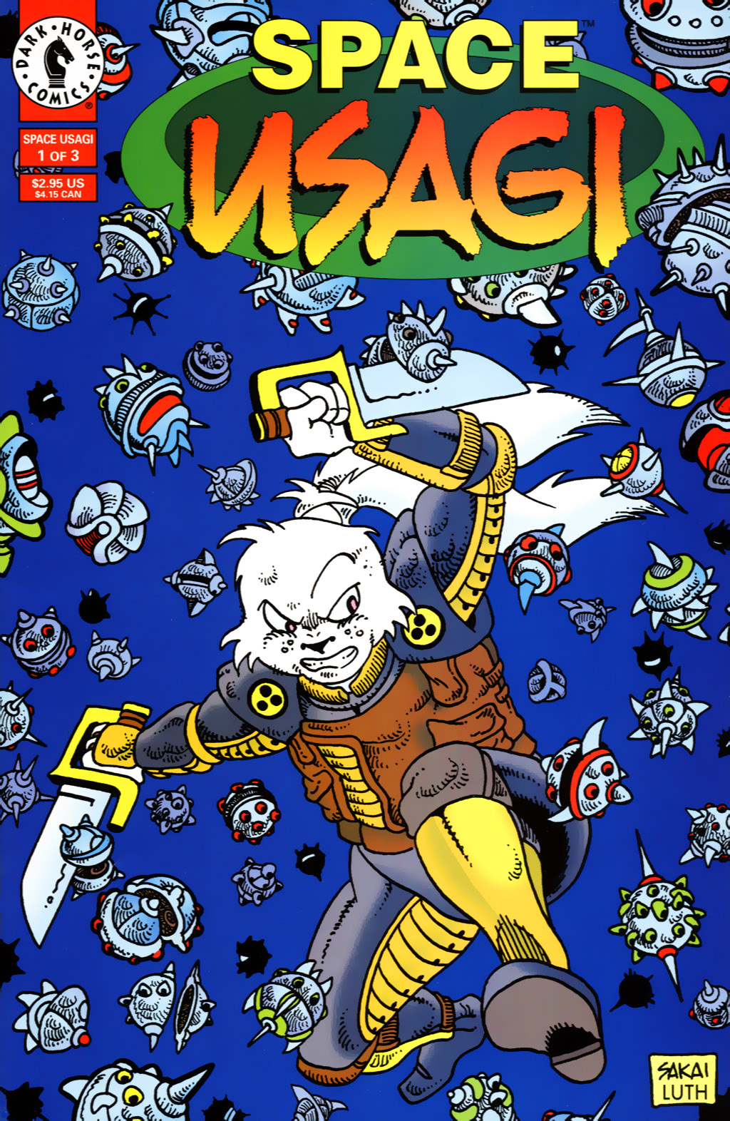 Read online Space Usagi comic -  Issue #1 - 1