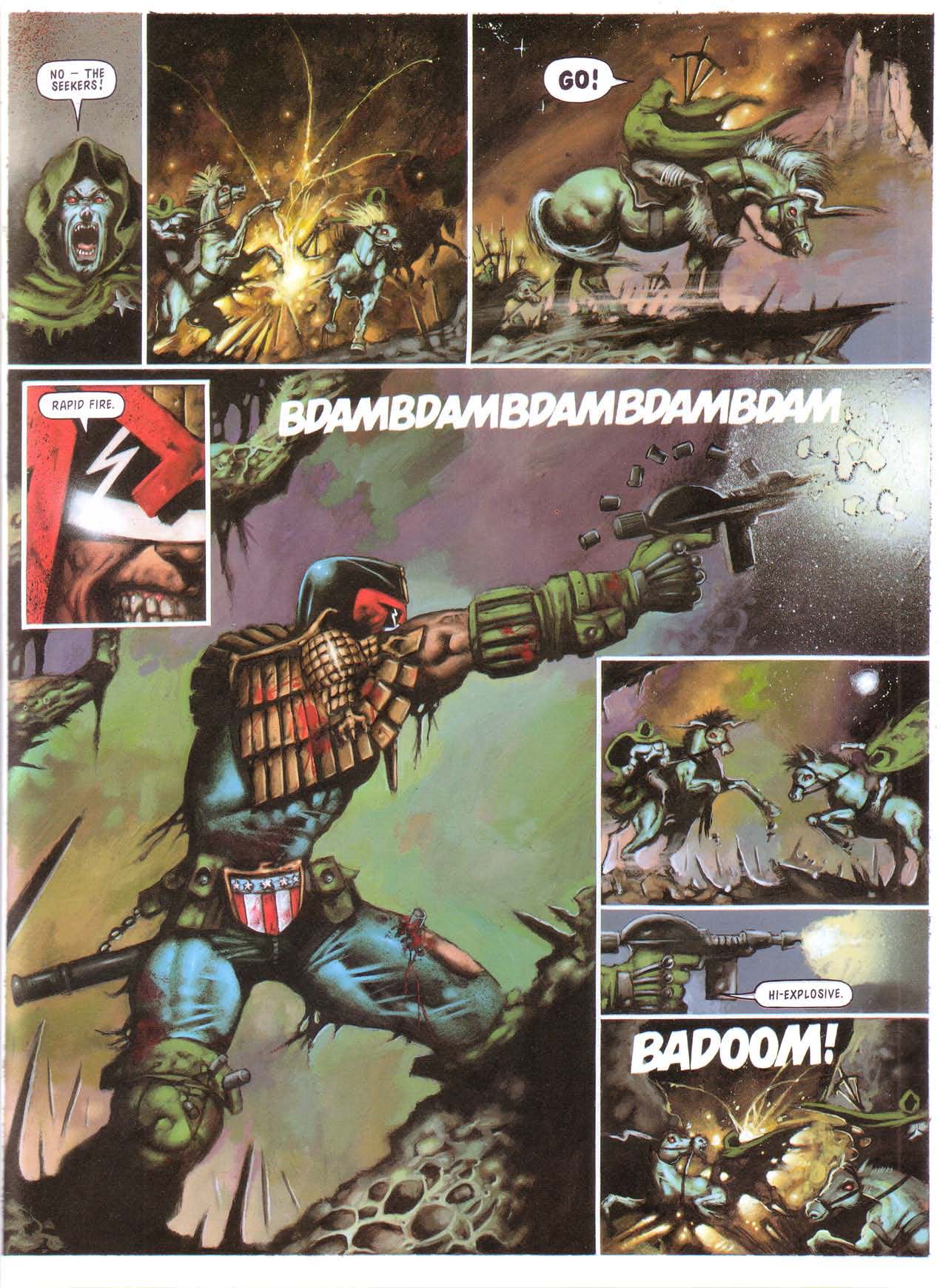 Read online Judge Dredd: Goodnight Kiss comic -  Issue # TPB - 49