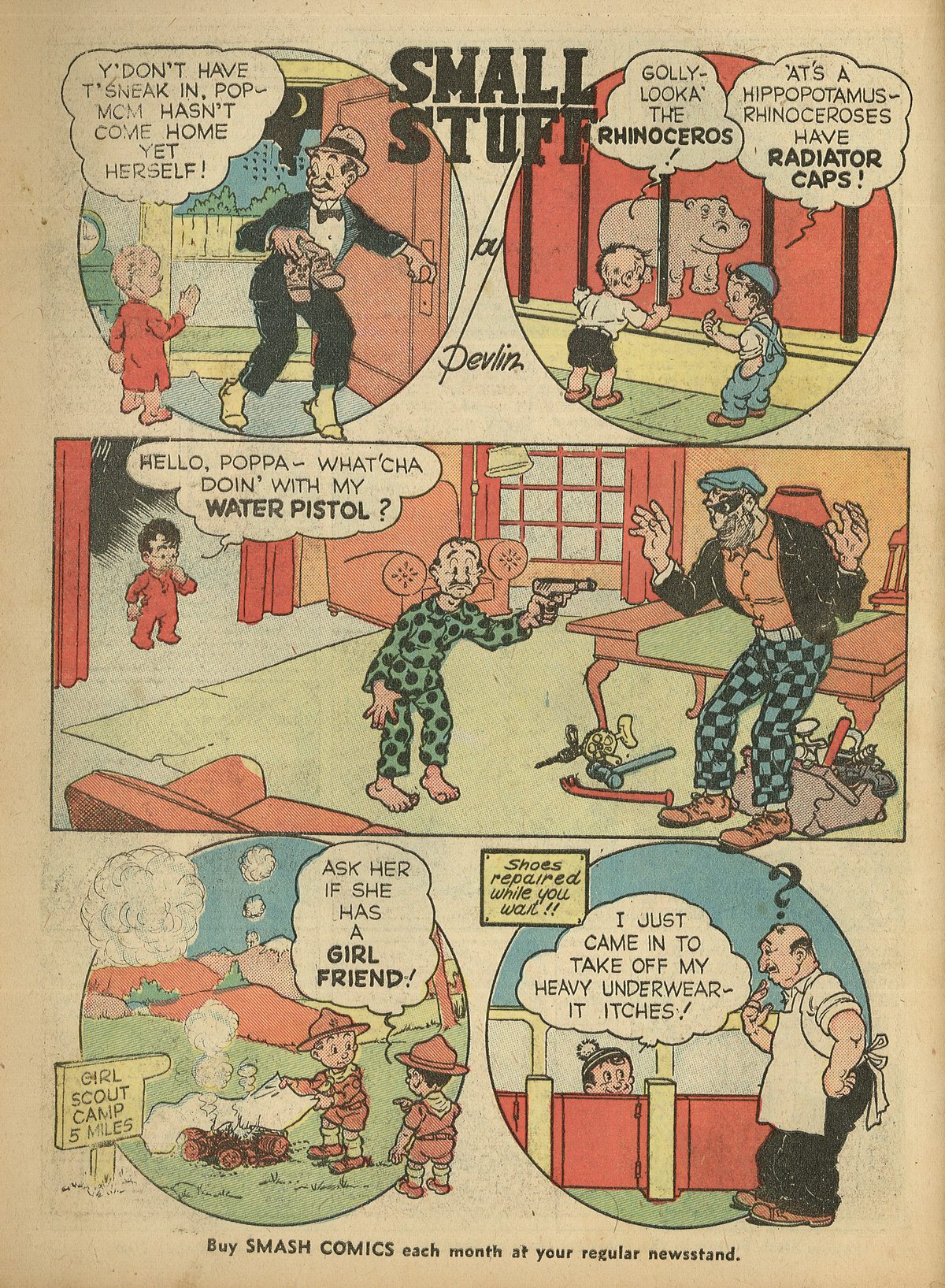 Read online Smash Comics comic -  Issue #6 - 27