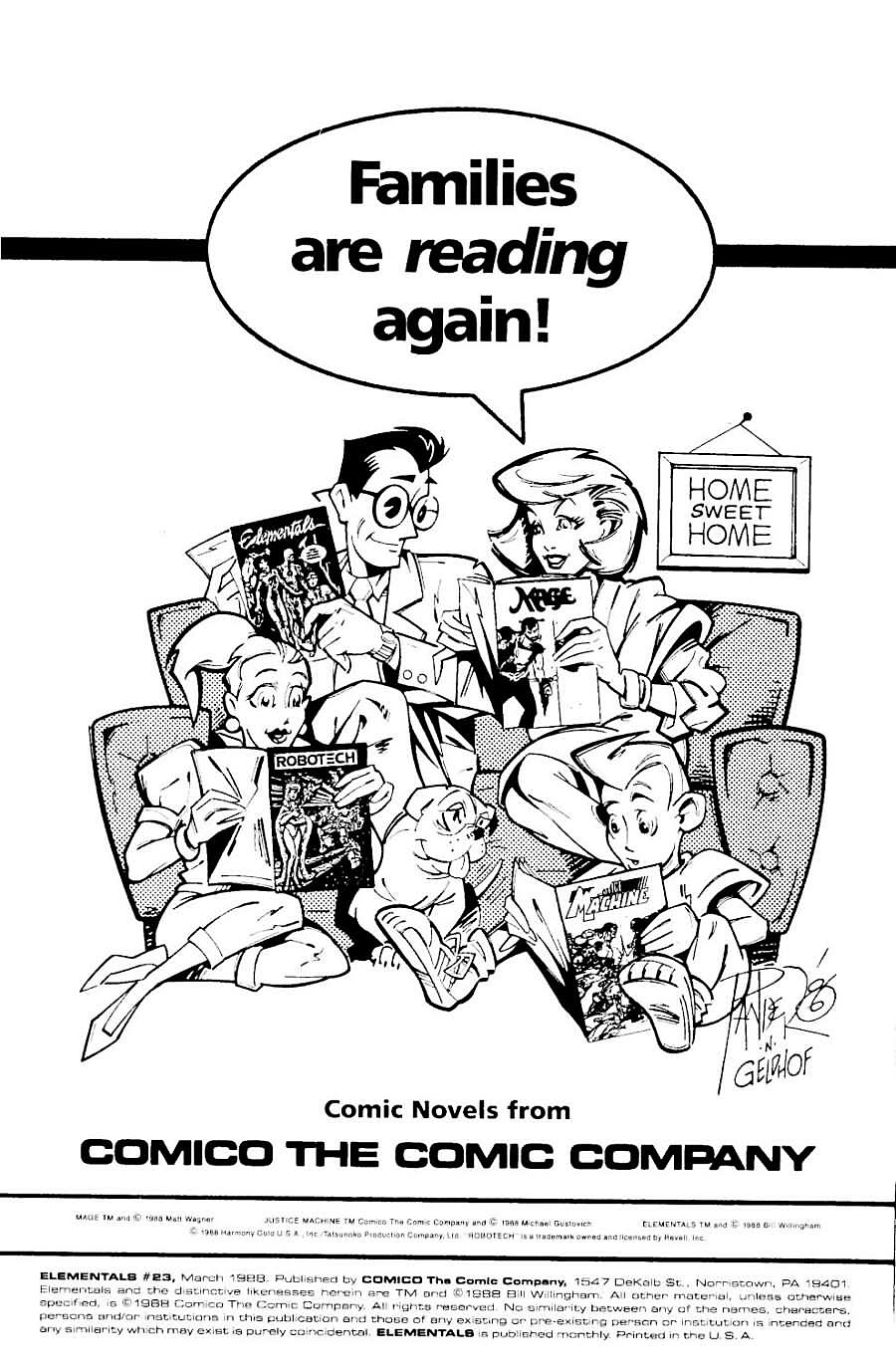 Read online Elementals (1984) comic -  Issue #23 - 2