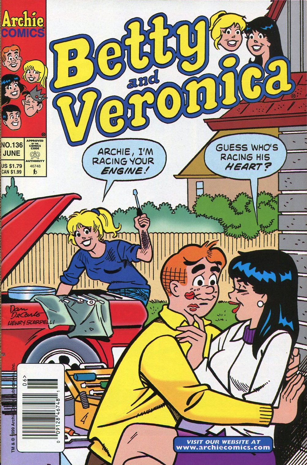 Read online Betty and Veronica (1987) comic -  Issue #136 - 1