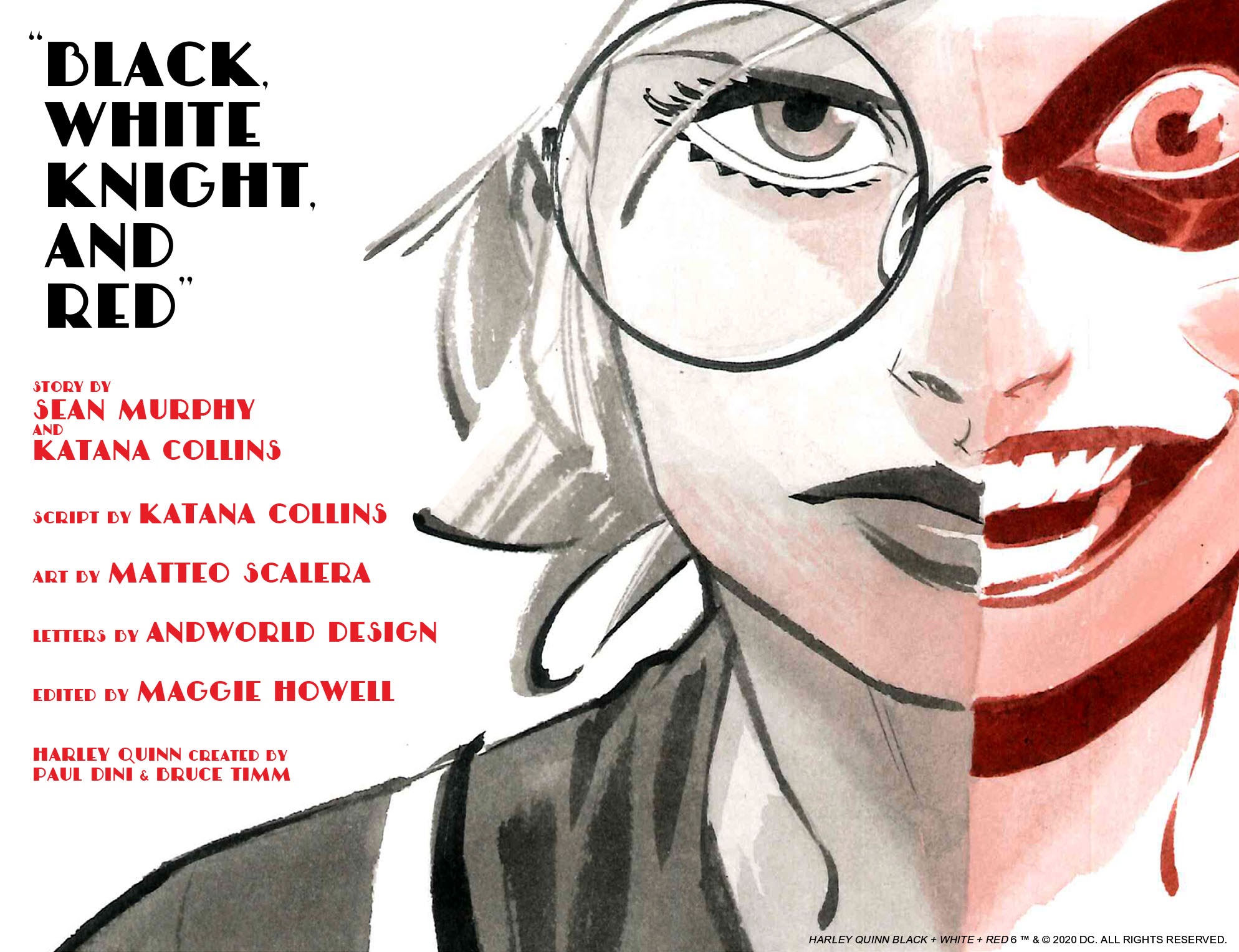 Read online Harley Quinn Black   White   Red comic -  Issue #6 - 3