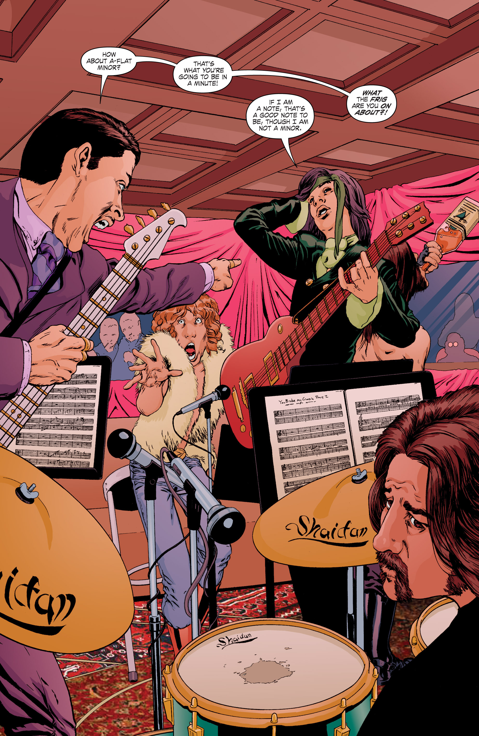 Read online This Damned Band comic -  Issue #3 - 4