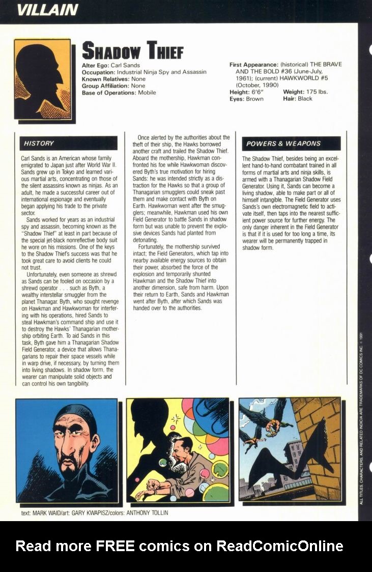 Read online Who's Who in the DC Universe comic -  Issue #9 - 40