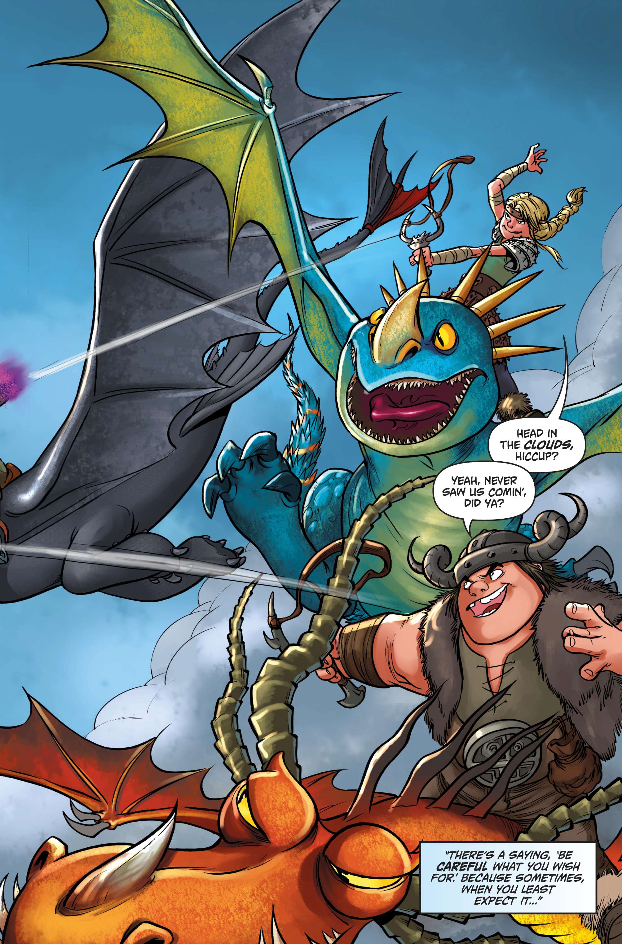 Read online DreamWorks Dragons: Riders of Berk comic -  Issue # _TPB - 63