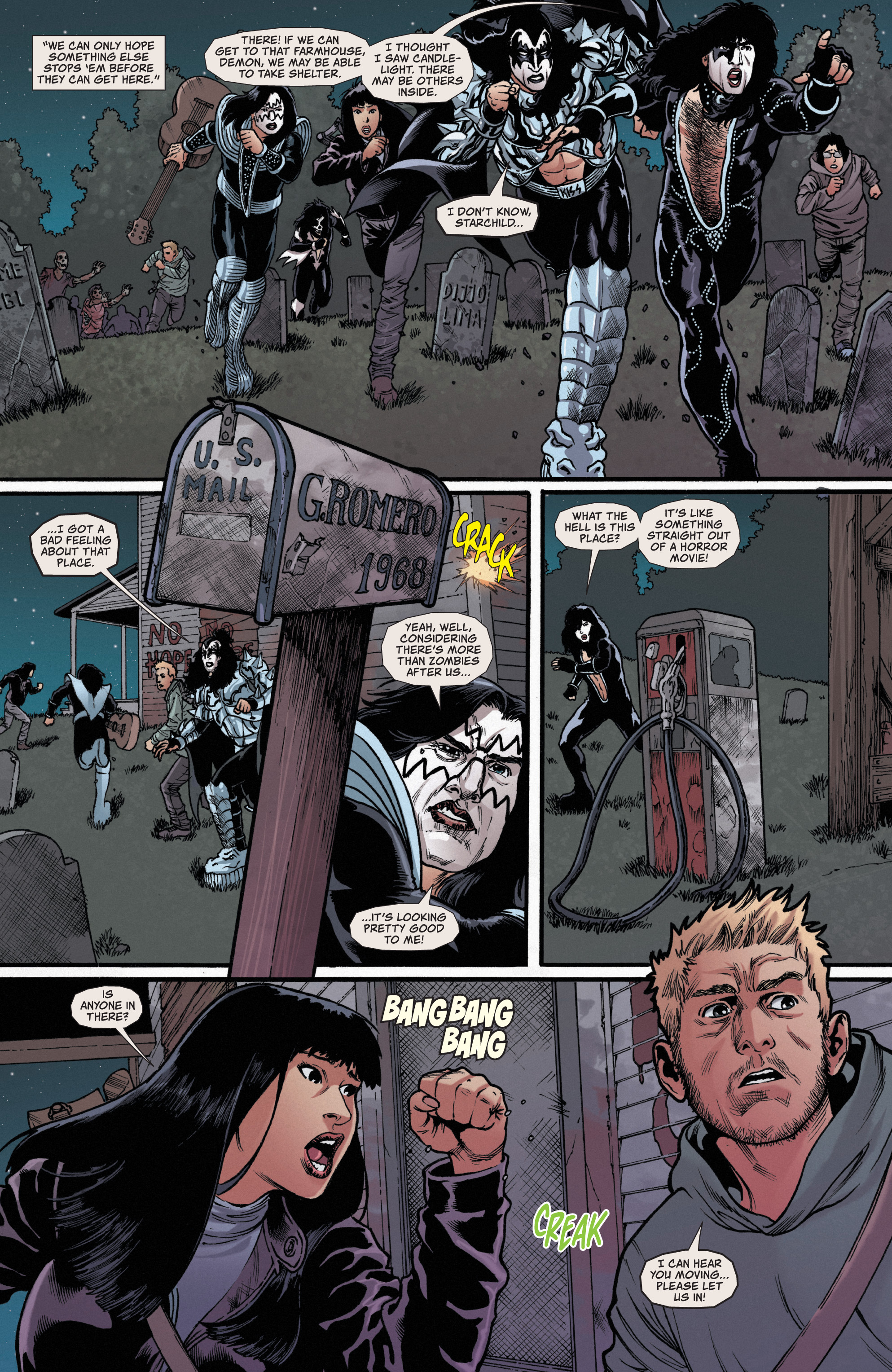 Read online Kiss: Zombies comic -  Issue #3 - 7