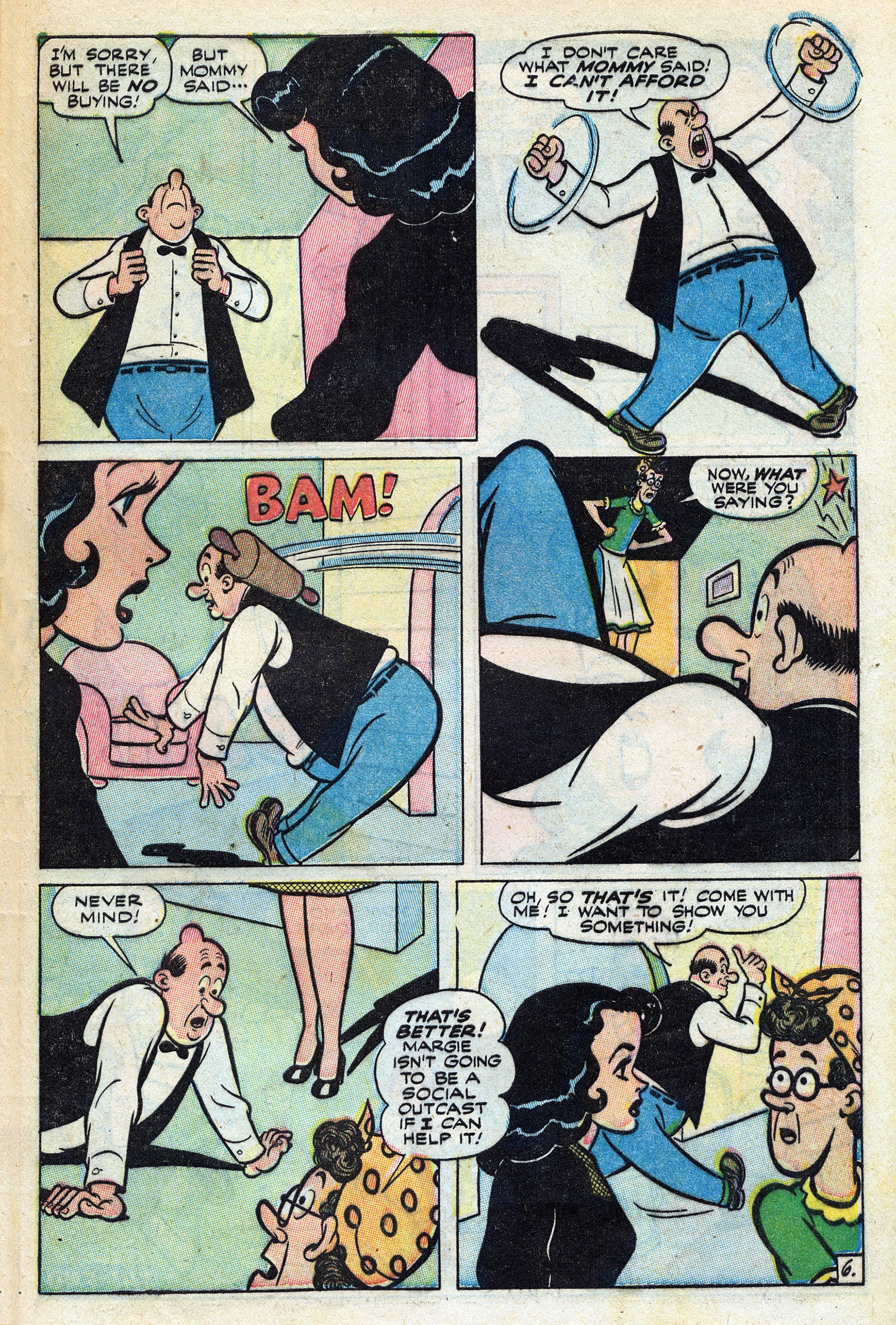 Read online Margie Comics comic -  Issue #36 - 47