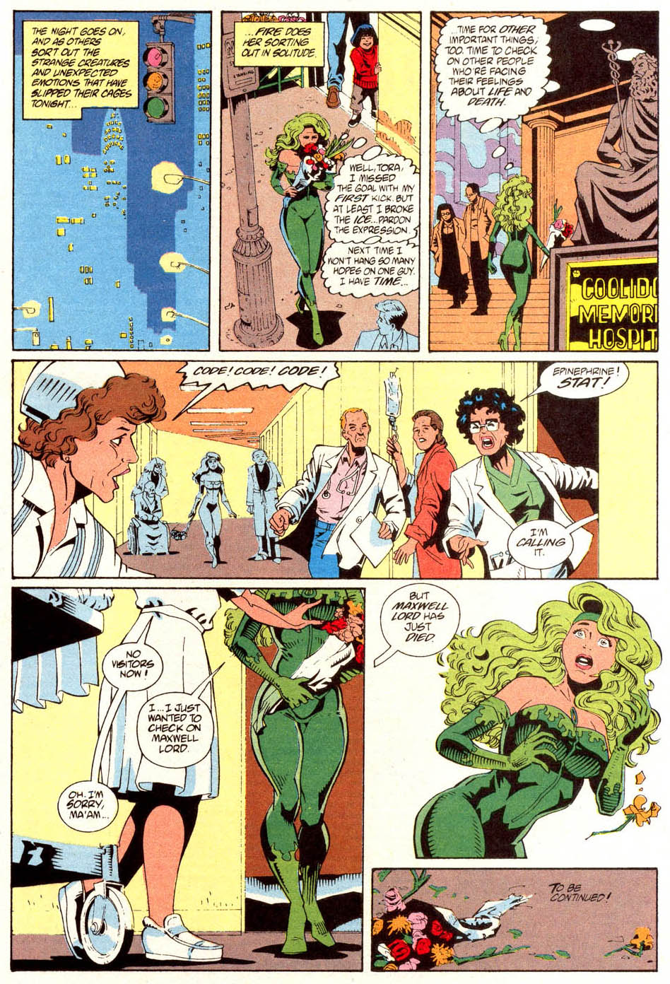 Read online Justice League America comic -  Issue #95 - 23